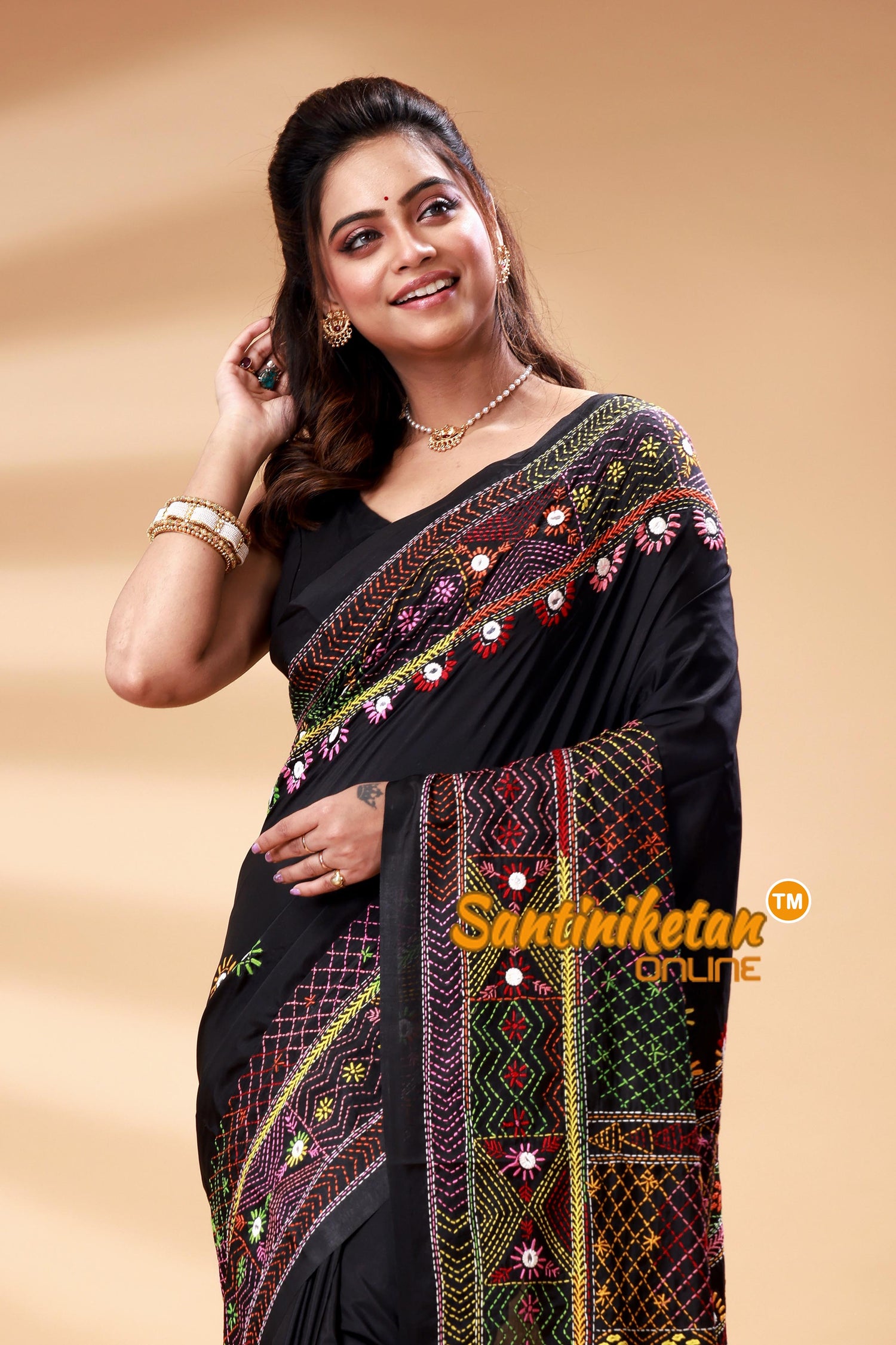 Bangalore Silk Lambani Stitch Saree SN202525359