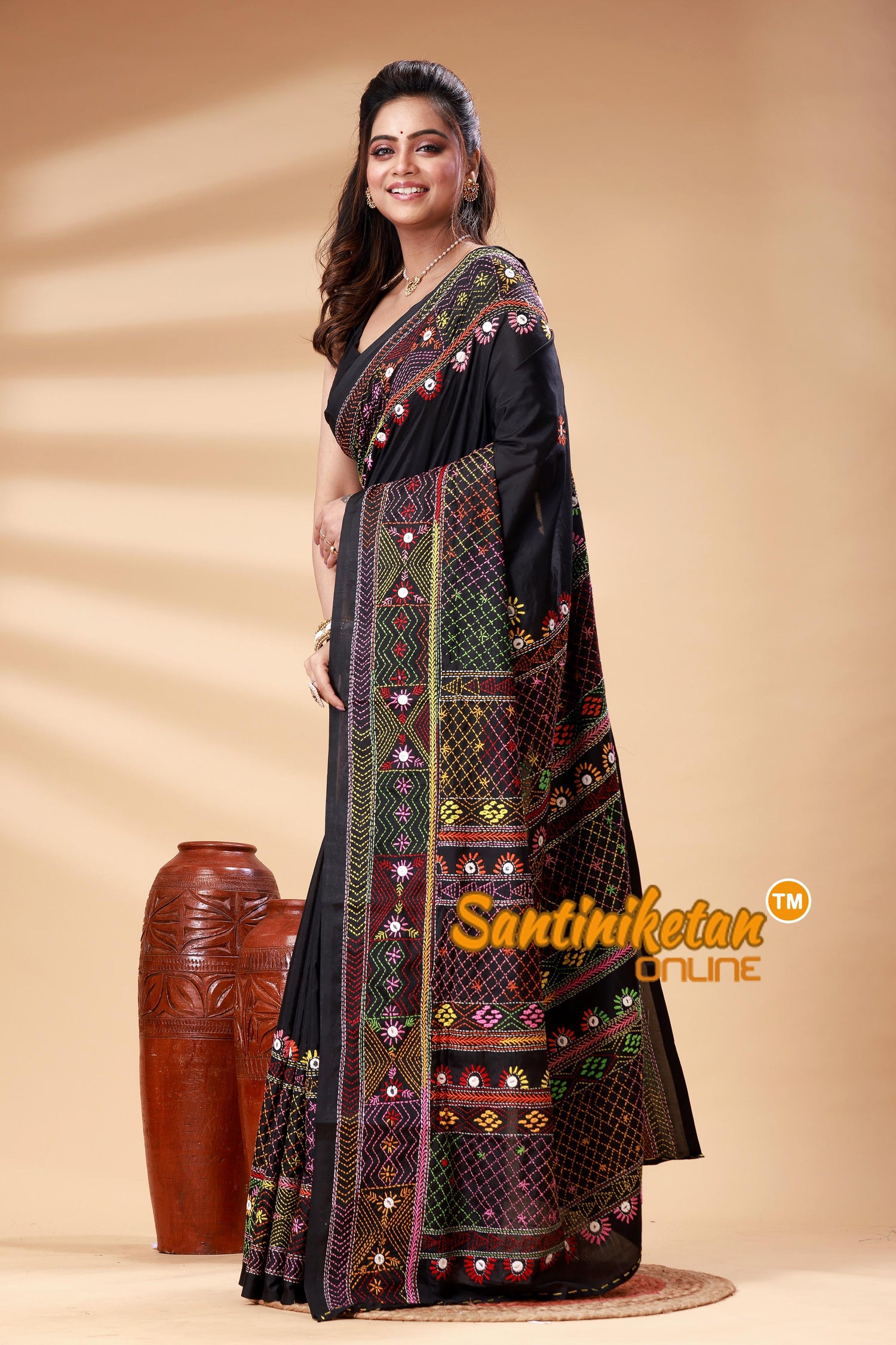 Bangalore Silk Lambani Stitch Saree SN202525359