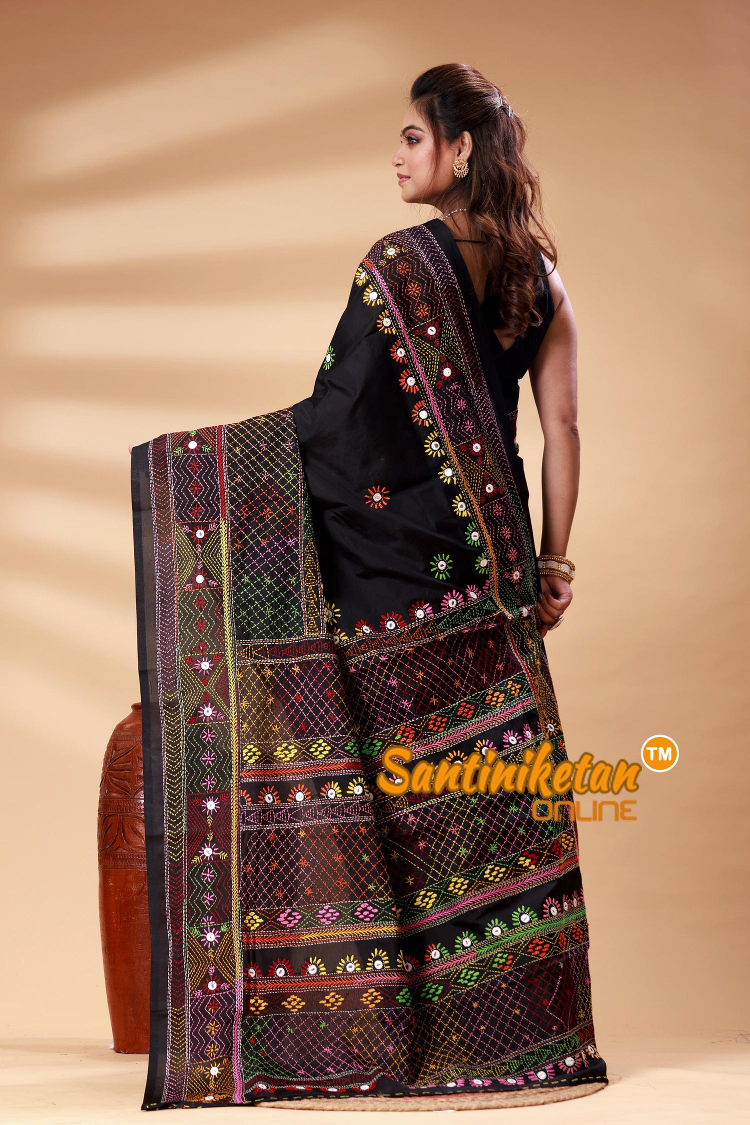 Bangalore Silk Lambani Stitch Saree SN202525359