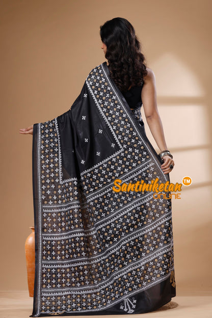 Bangalore Silk Gujrati Stitch Saree SN202625454