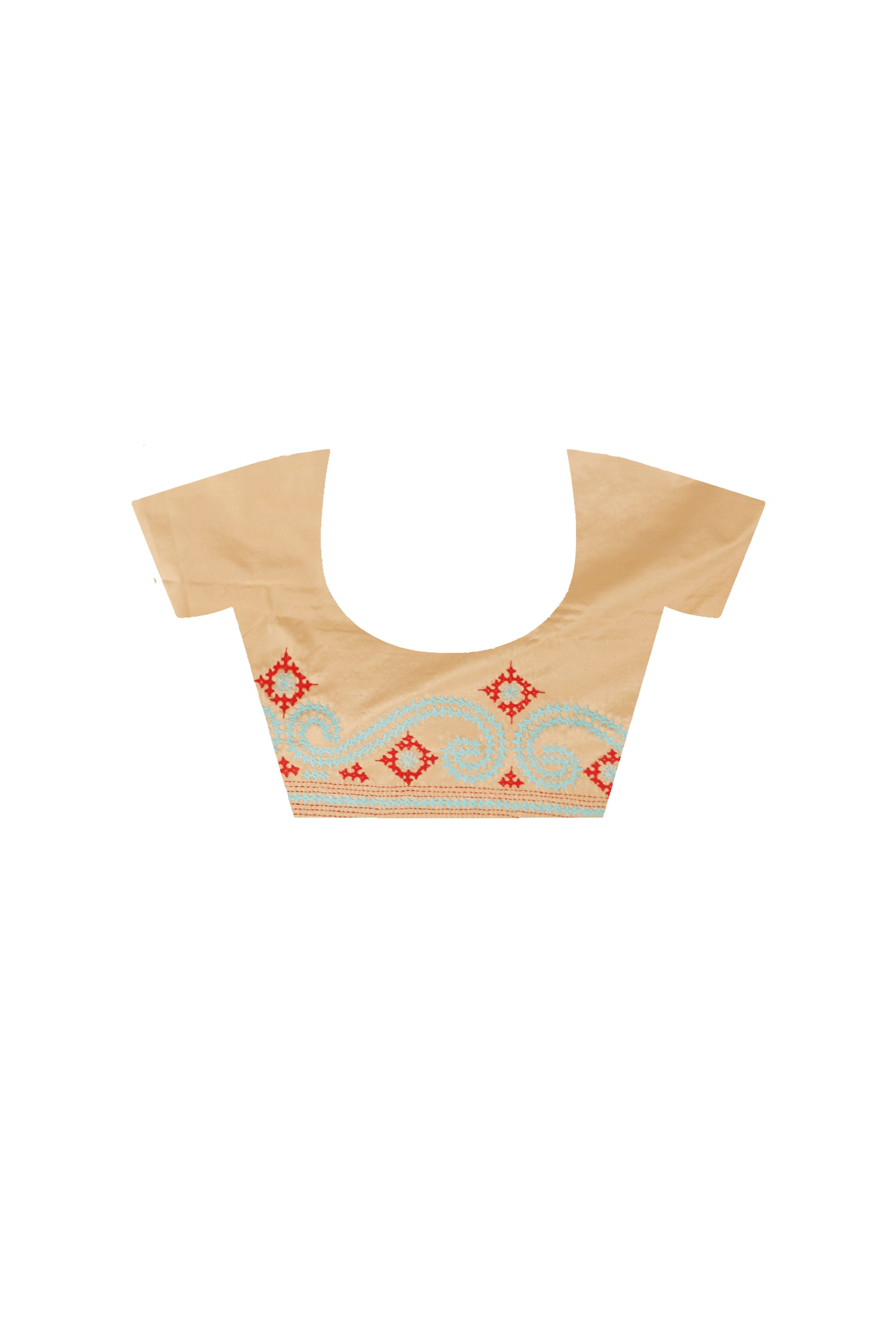 Bangalore Silk Gujrati Stitch Saree SN202625582