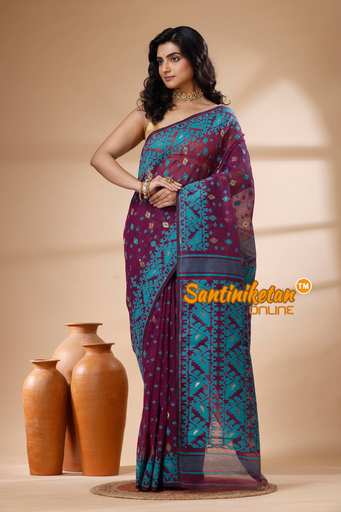 Resham Dhakai Jamdani SN202625648