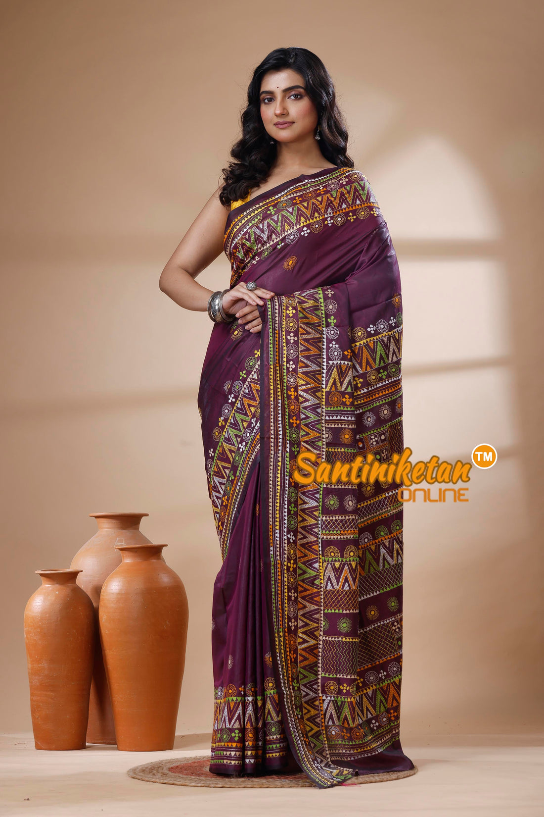 Bangalore Silk Lambani Stitch Saree SN202625867