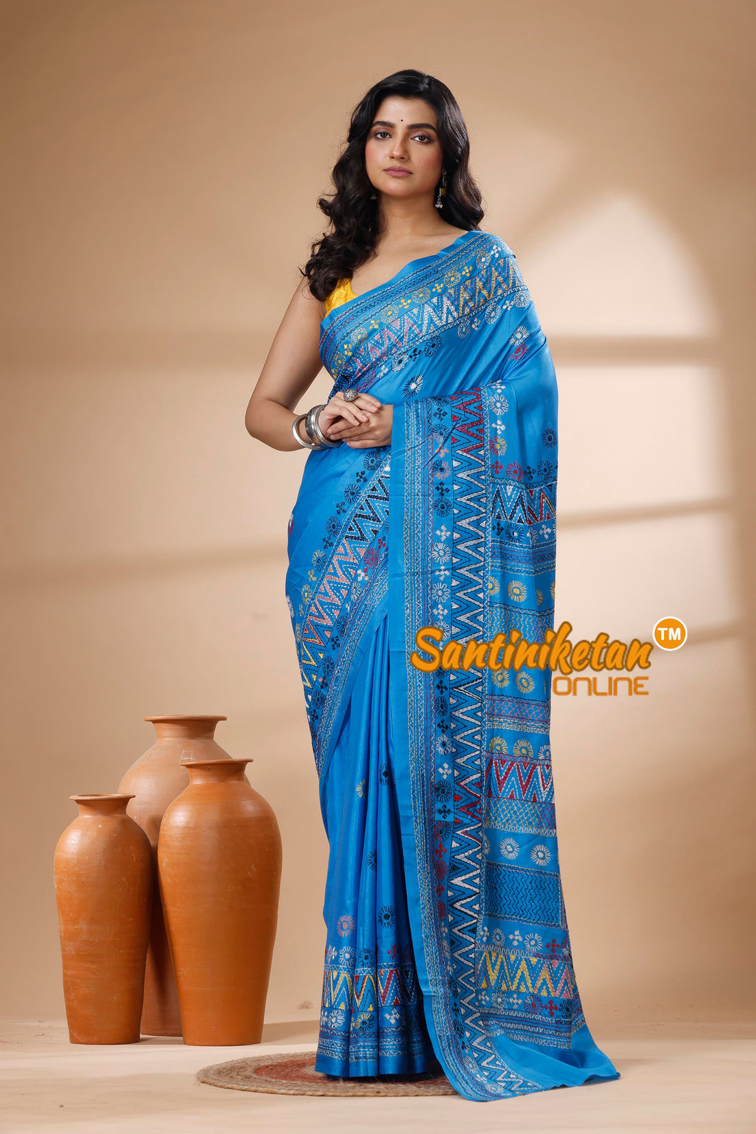 Bangalore Silk Lambani Stitch Saree SN202625953