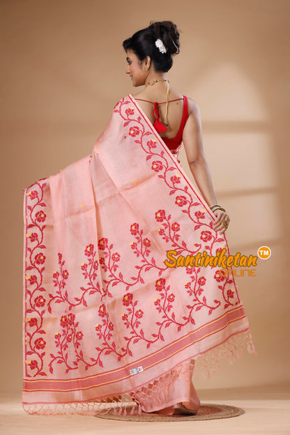 Pure Tussar Jamdani Saree SN202626006