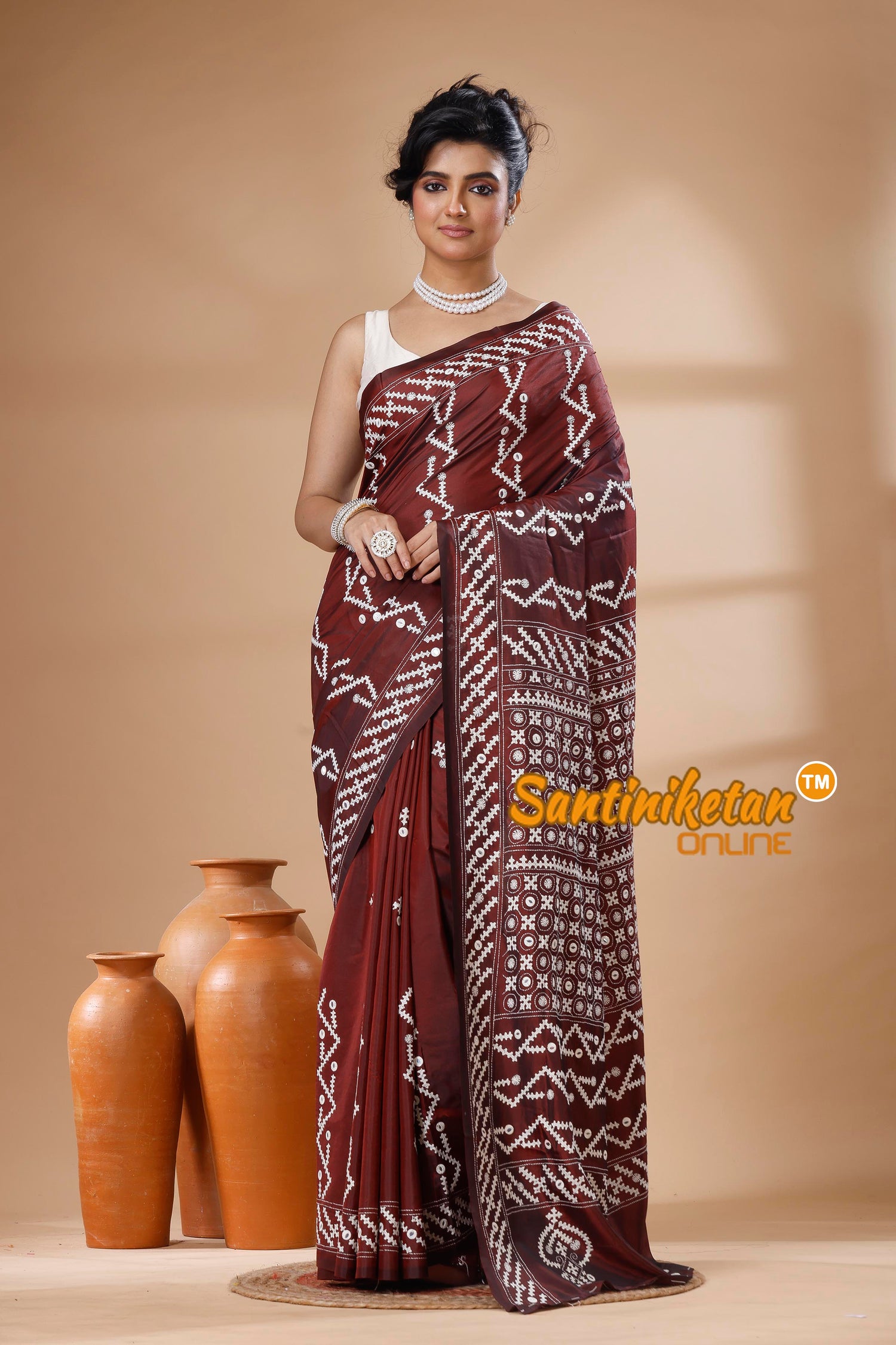 Bangalore Silk Gujrati Stitch Saree SN202626108