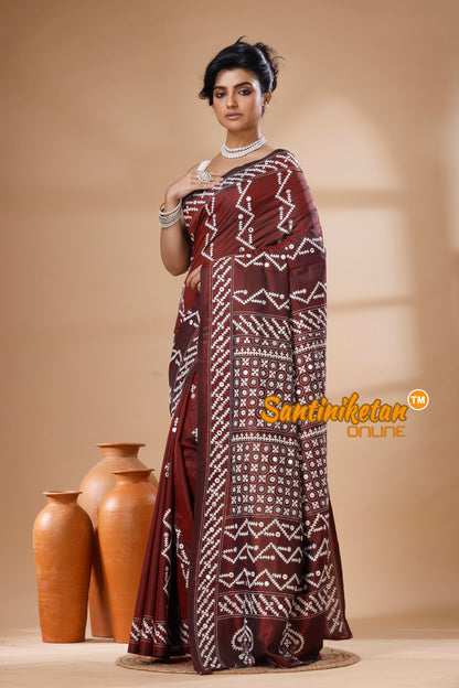 Bangalore Silk Gujrati Stitch Saree SN202626108