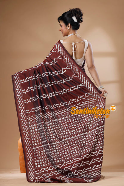 Bangalore Silk Gujrati Stitch Saree SN202626108
