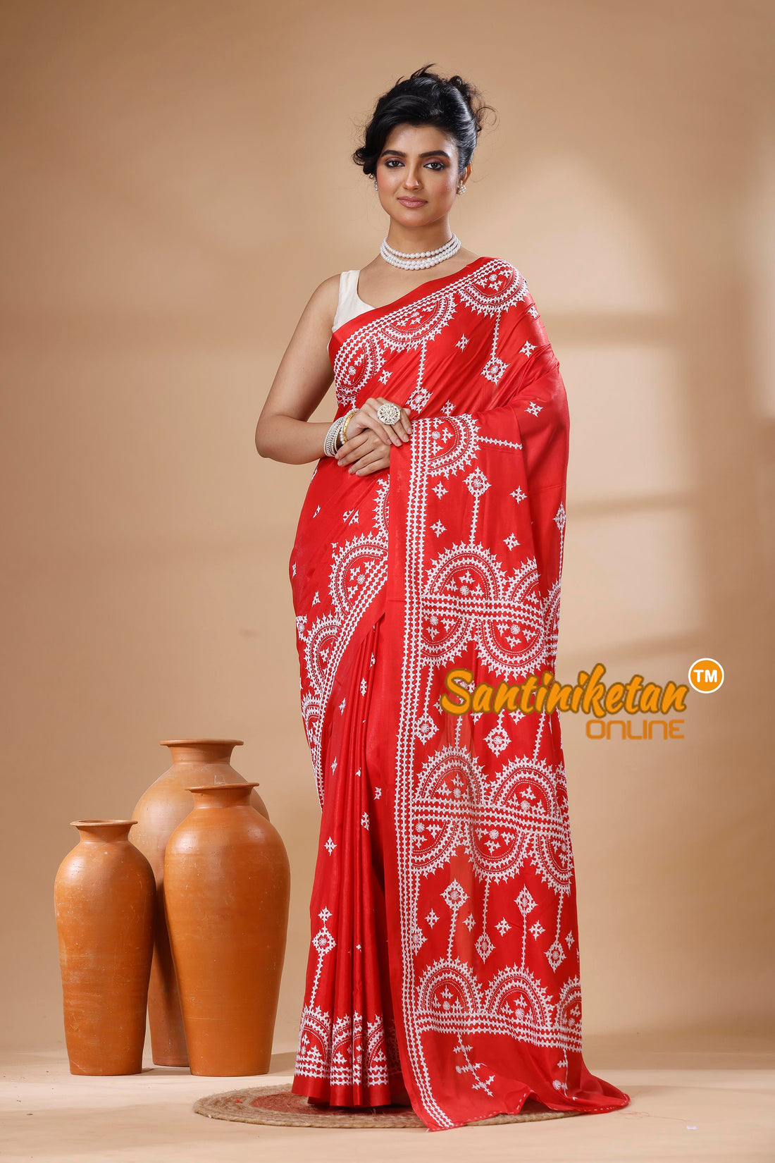 Bangalore Silk Gujrati Stitch Saree SN202626119