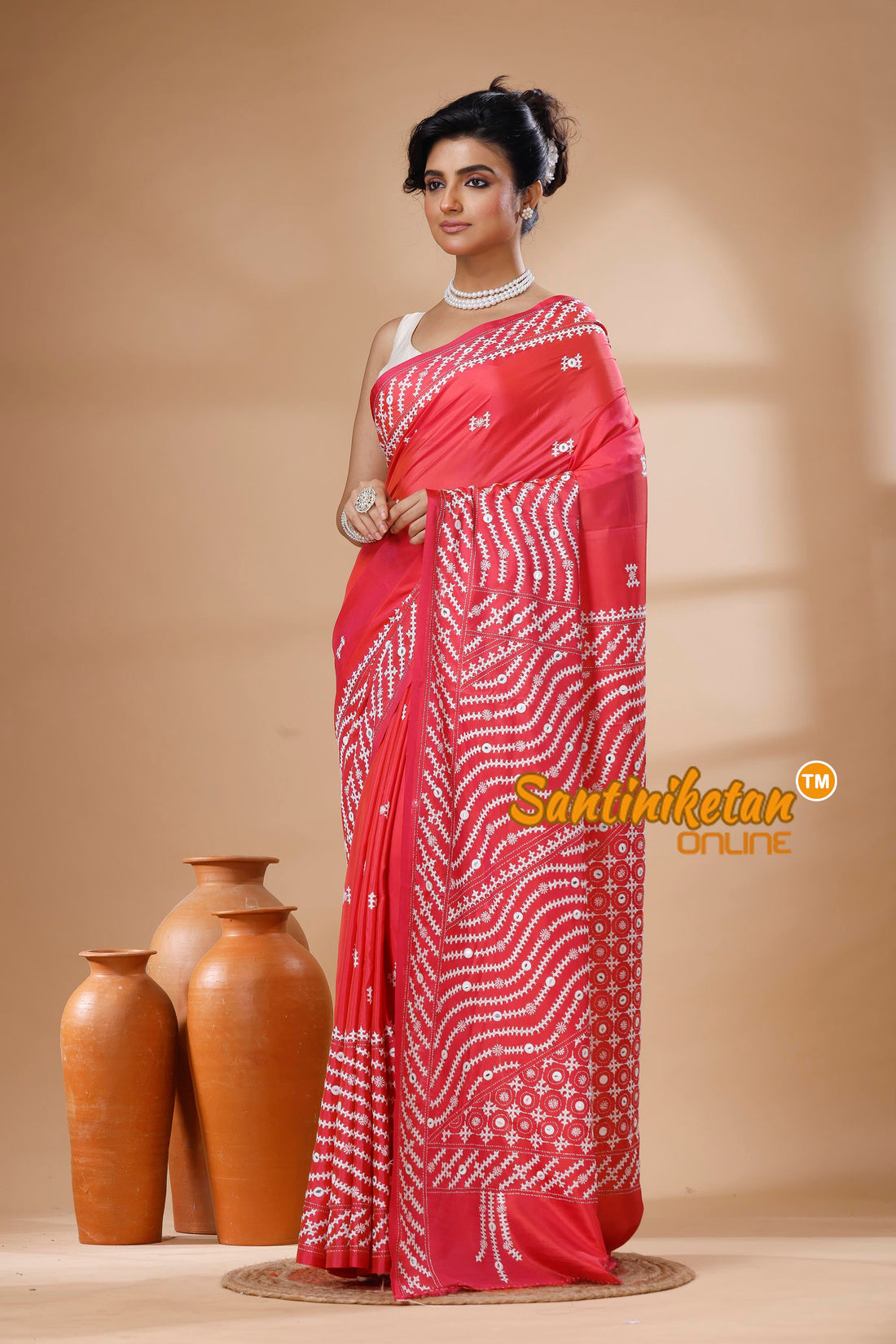 Bangalore Silk Gujrati Stitch Saree SN202626125