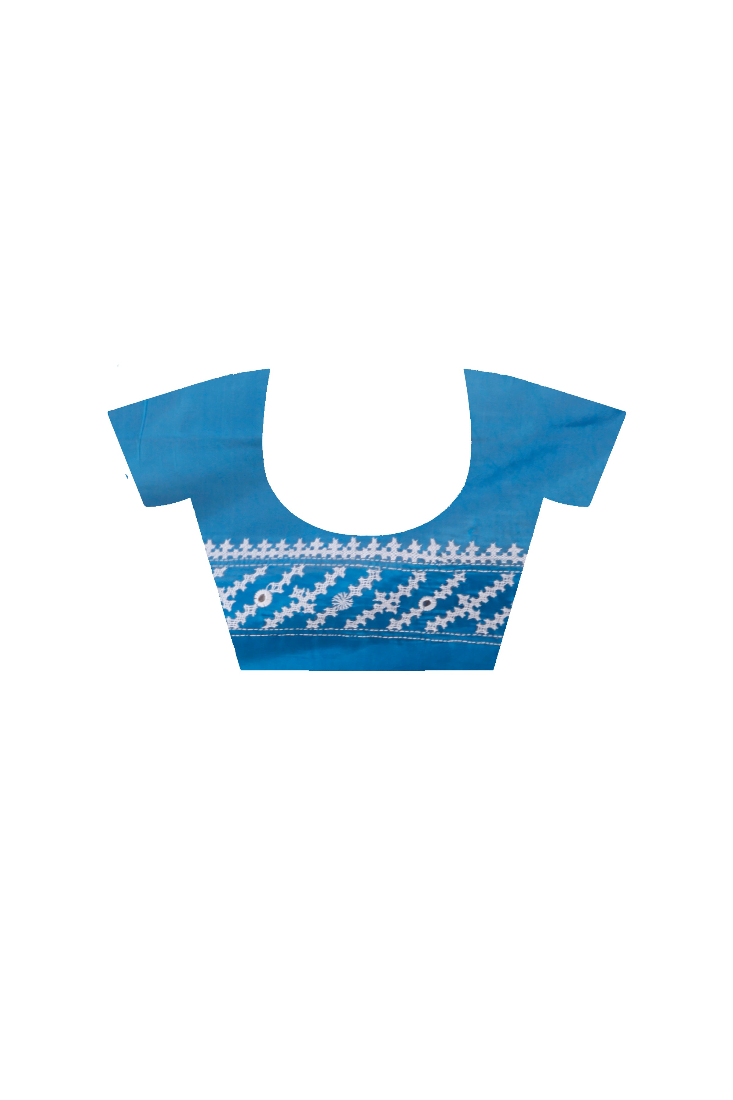 Bangalore Silk Gujrati Stitch Saree SN202626131