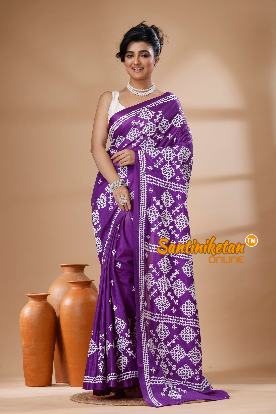 Bangalore Silk Gujrati Stitch Saree SN202626156