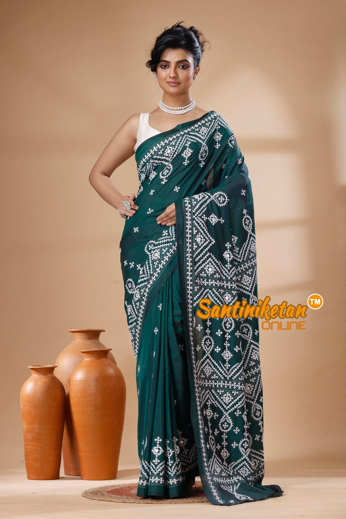 Bangalore Silk Gujrati Stitch Saree SN202626162