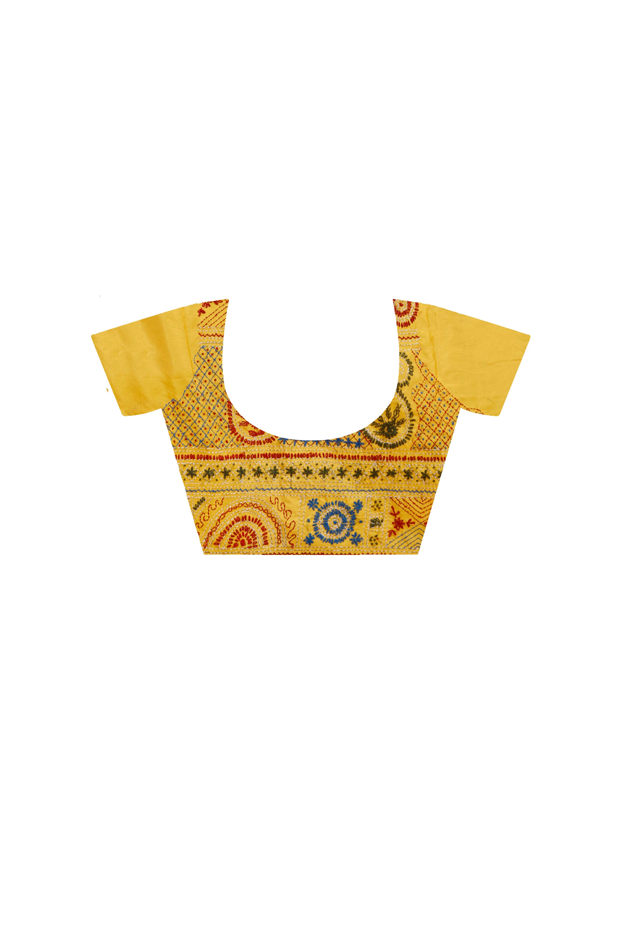 Bangalore Silk Lambani Stitch Saree
