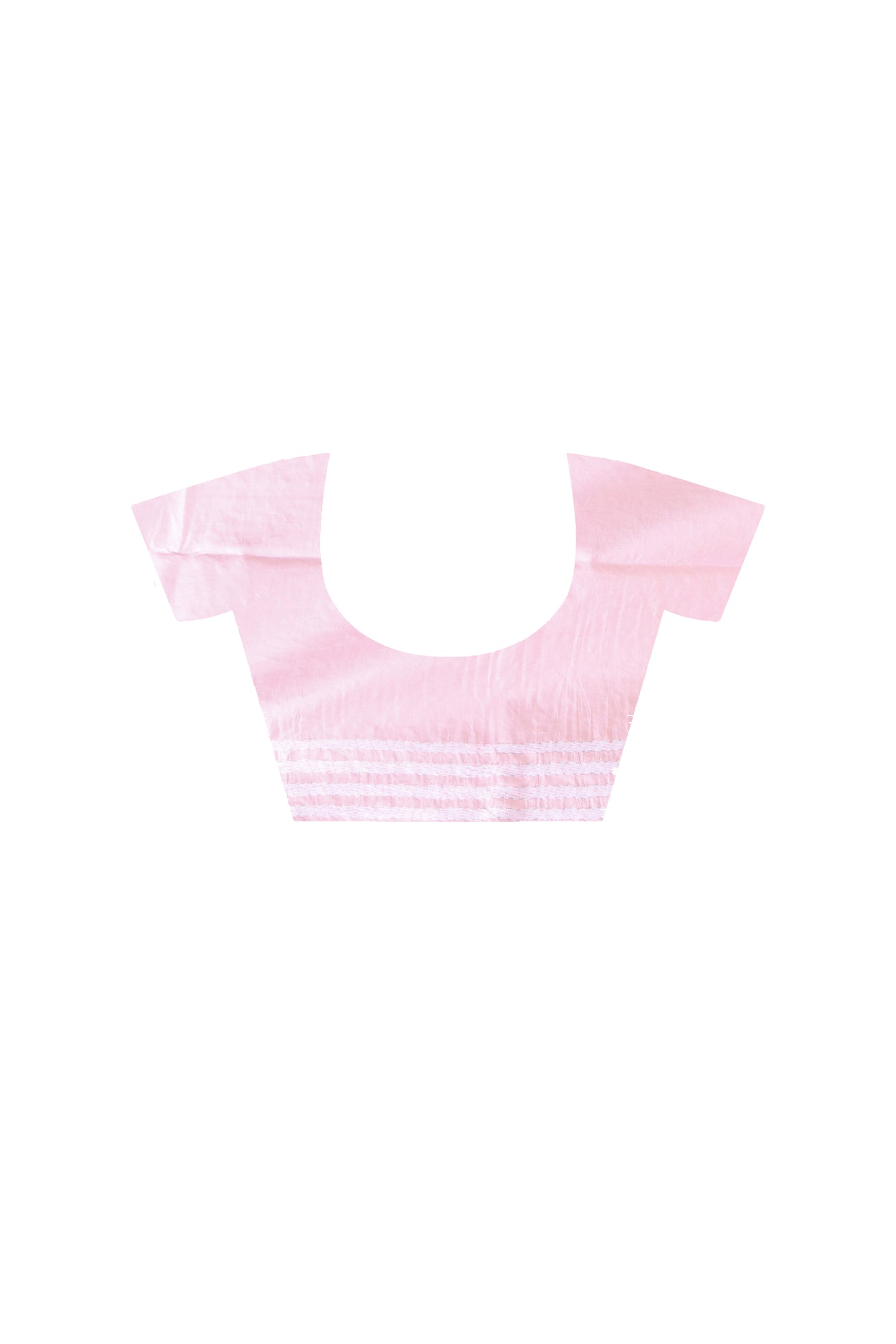 Bangalore Silk Kantha Stitch Saree