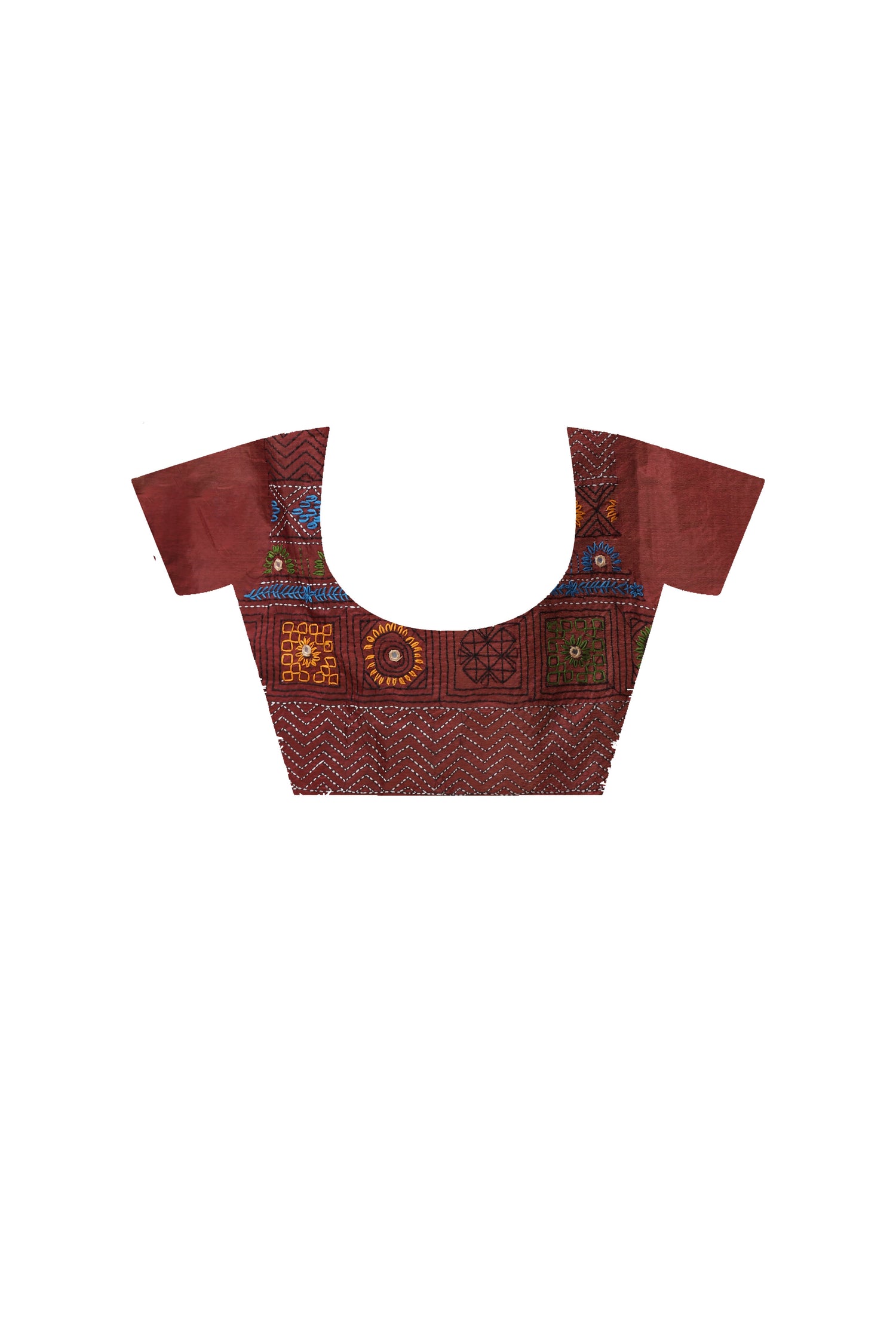 Bangalore Silk Lambani Stitch Saree