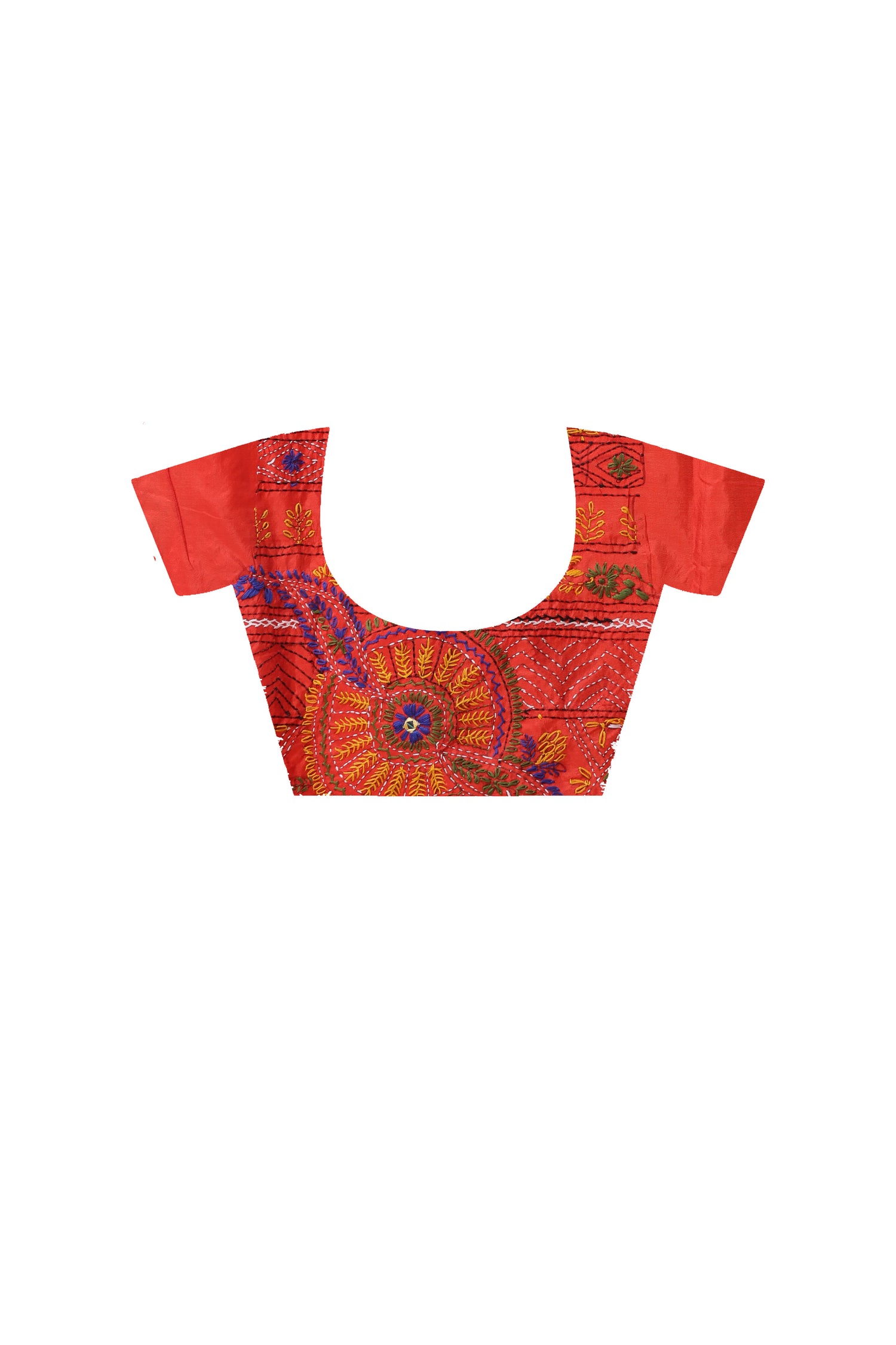 Bangalore Silk Lambani Stitch Saree