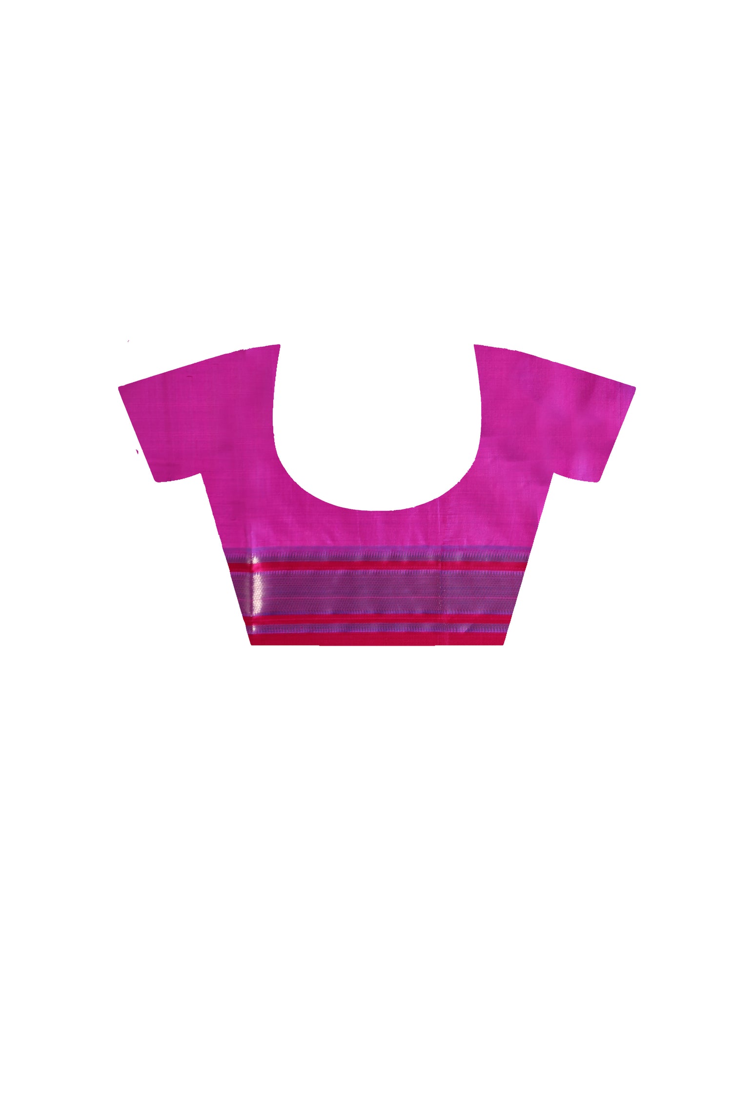 Kanjivaram Design Garad Silk Saree With Blouse