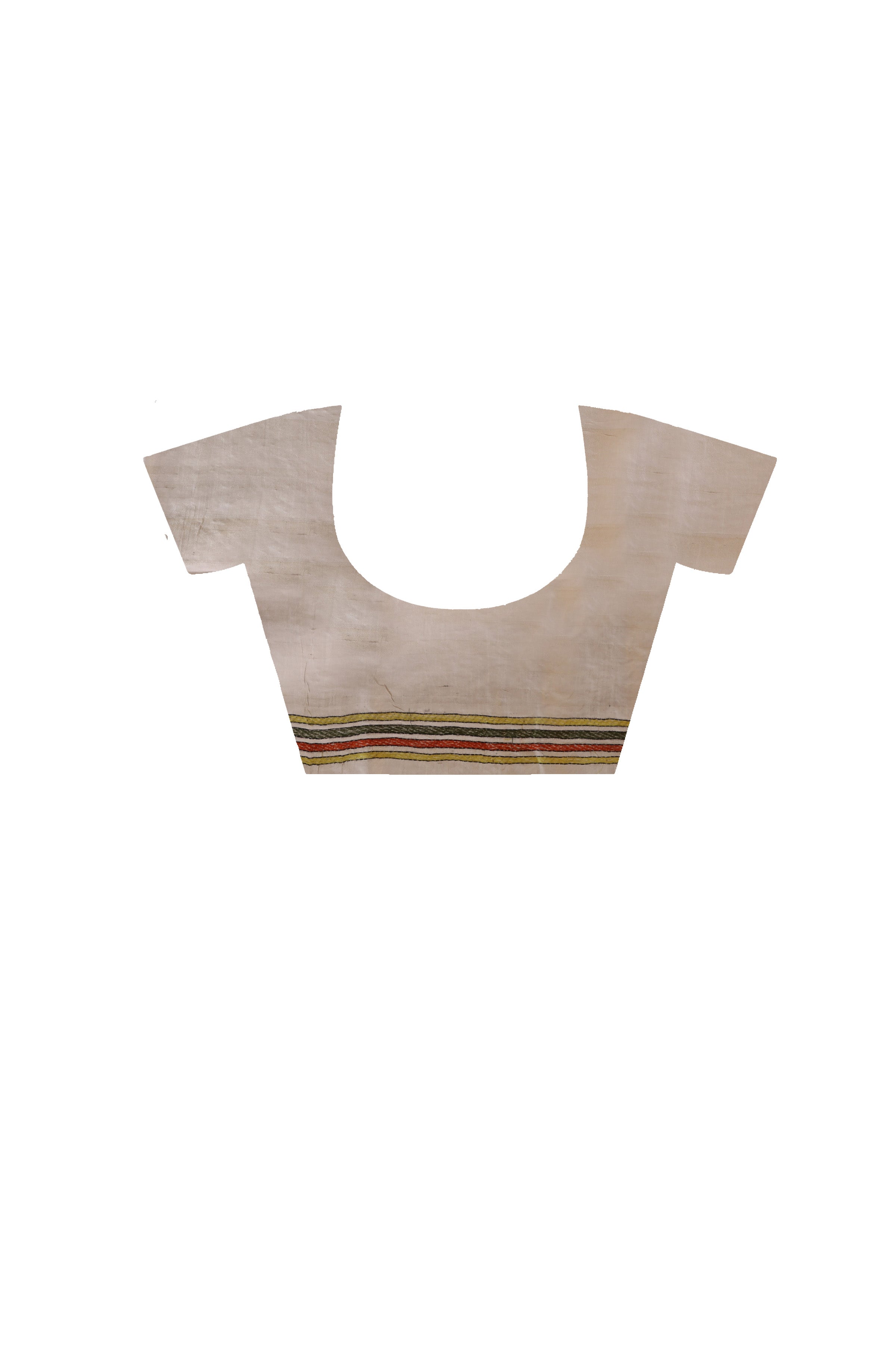 Bishnupuri (Katan) Silk Kantha Stitch Saree