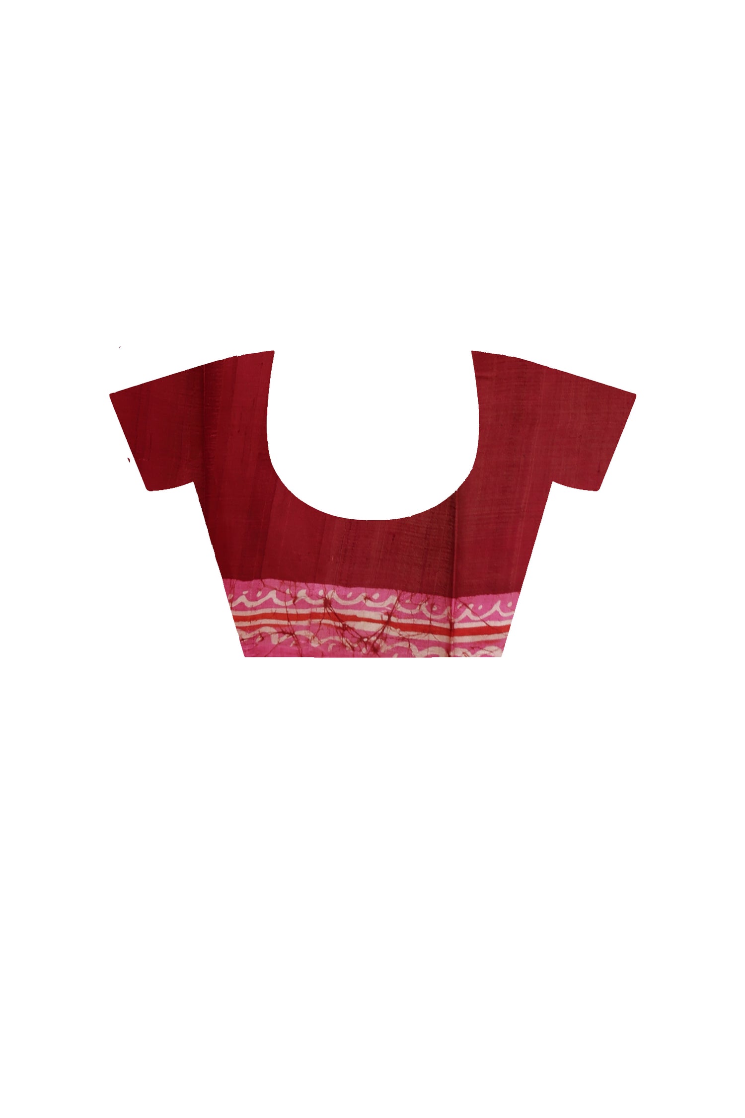 Hand Batik On Murshidabad Silk Saree SN2630275