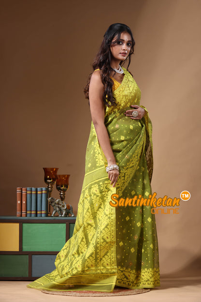 Resham Dhakai Jamdani SN2630948