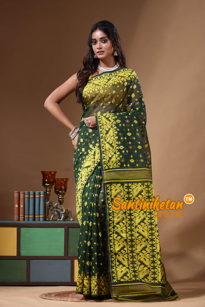 Resham Dhakai Jamdani SN2630953