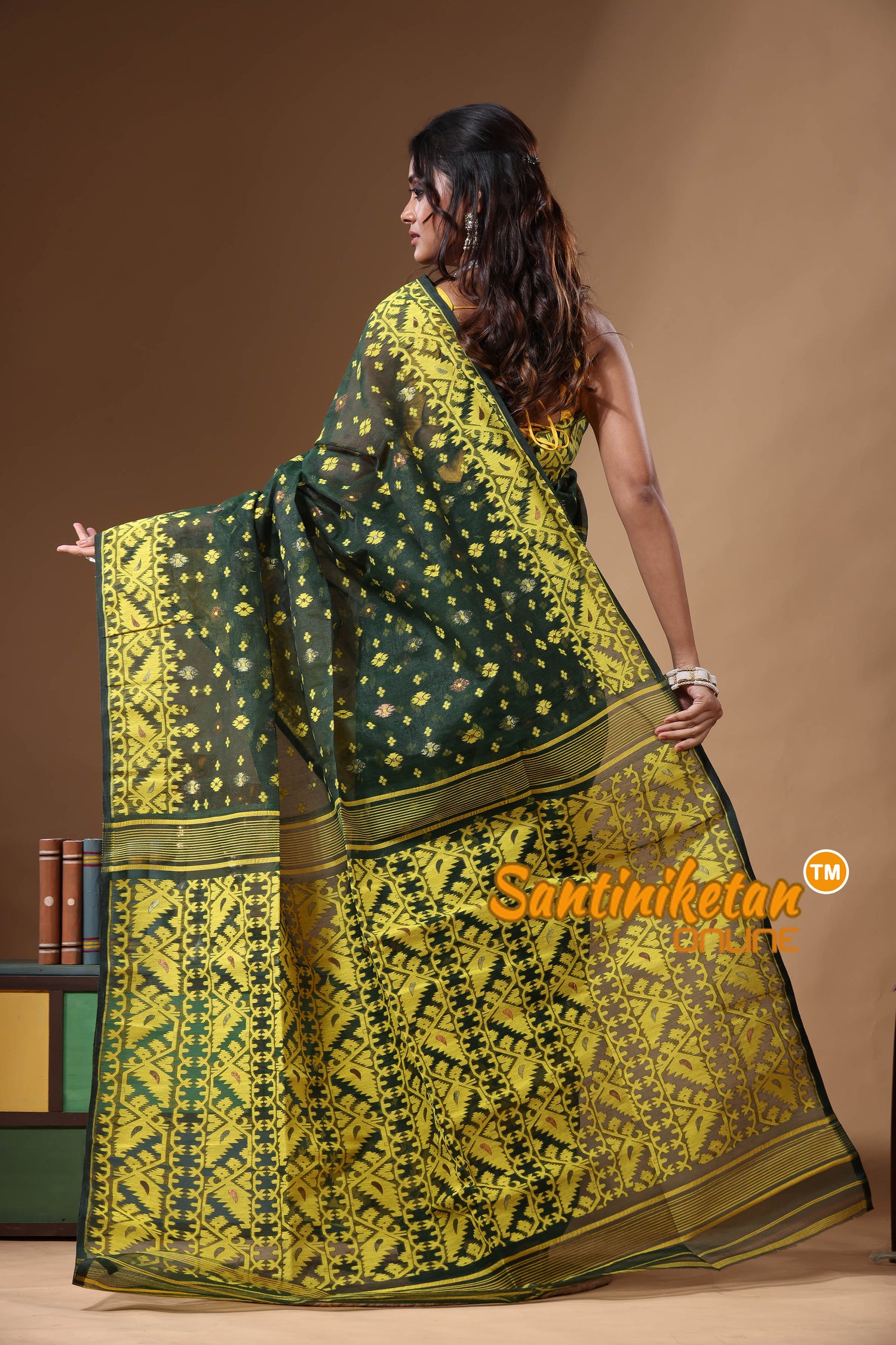 Resham Dhakai Jamdani SN2630953