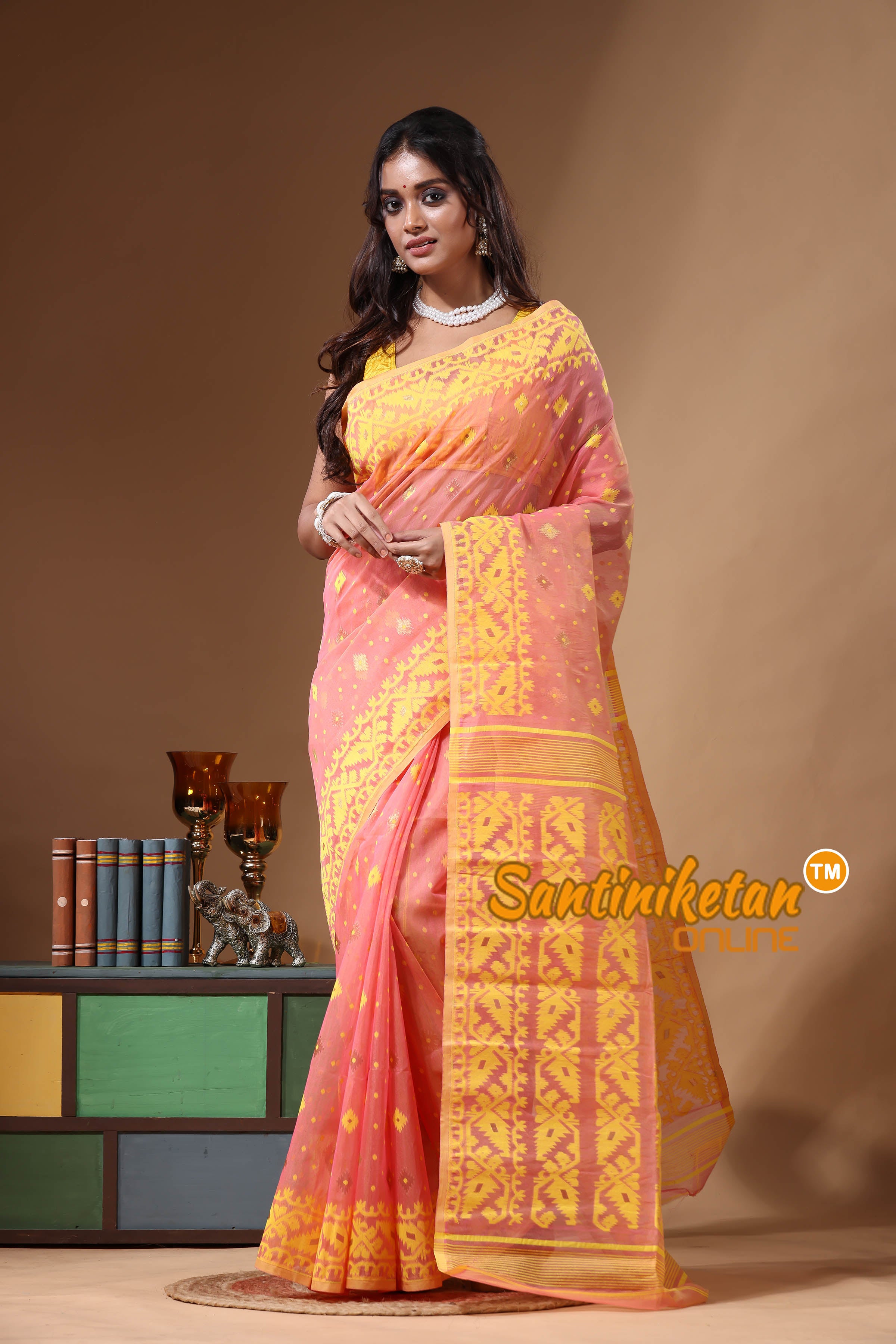 Resham Dhakai Jamdani SN2630958