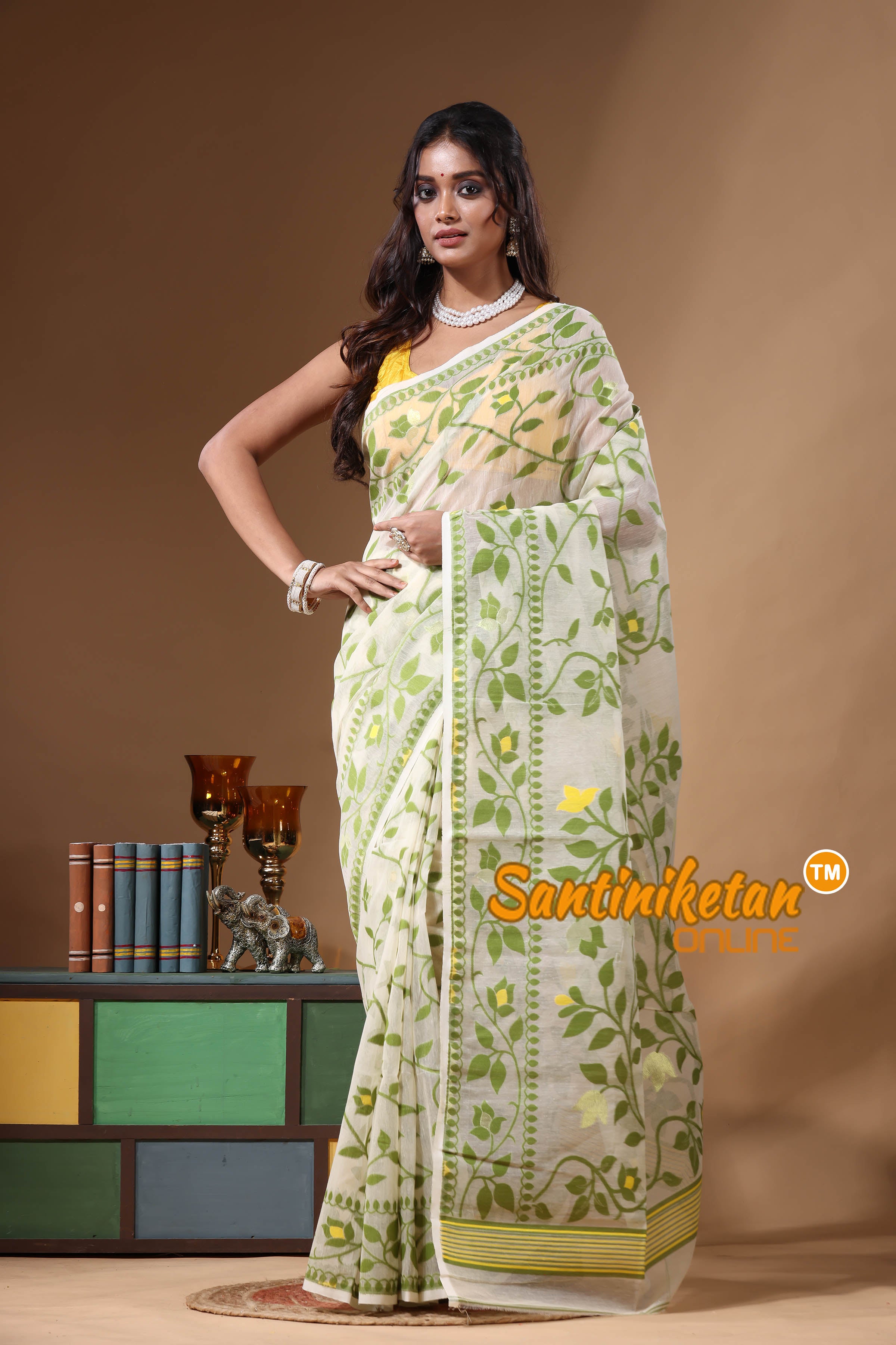 Resham Dhakai Jamdani SN2630963