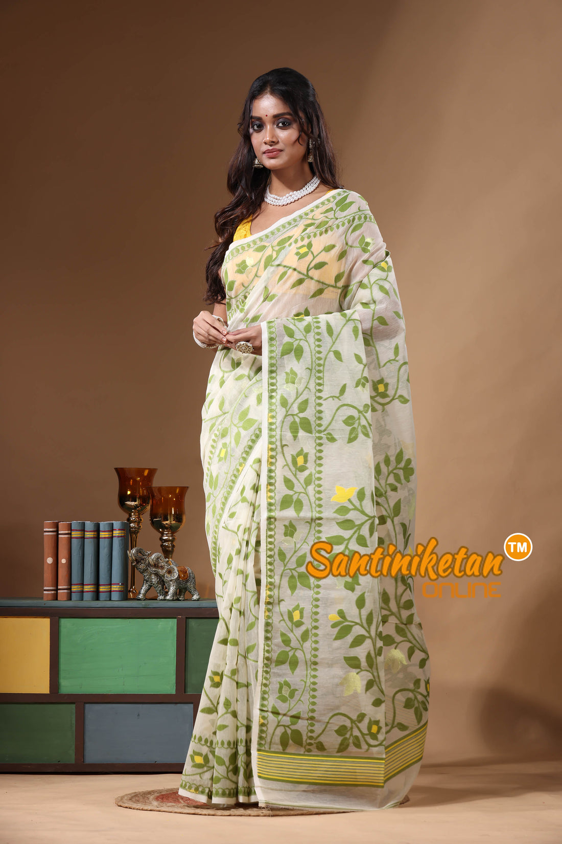 Resham Dhakai Jamdani SN2630963