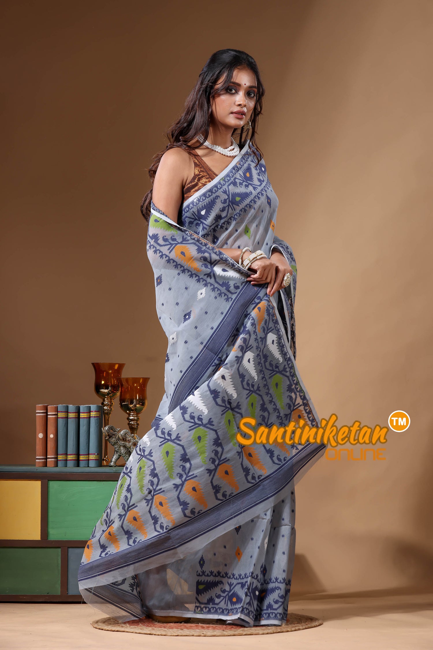 Resham Dhakai Jamdani SN2630968