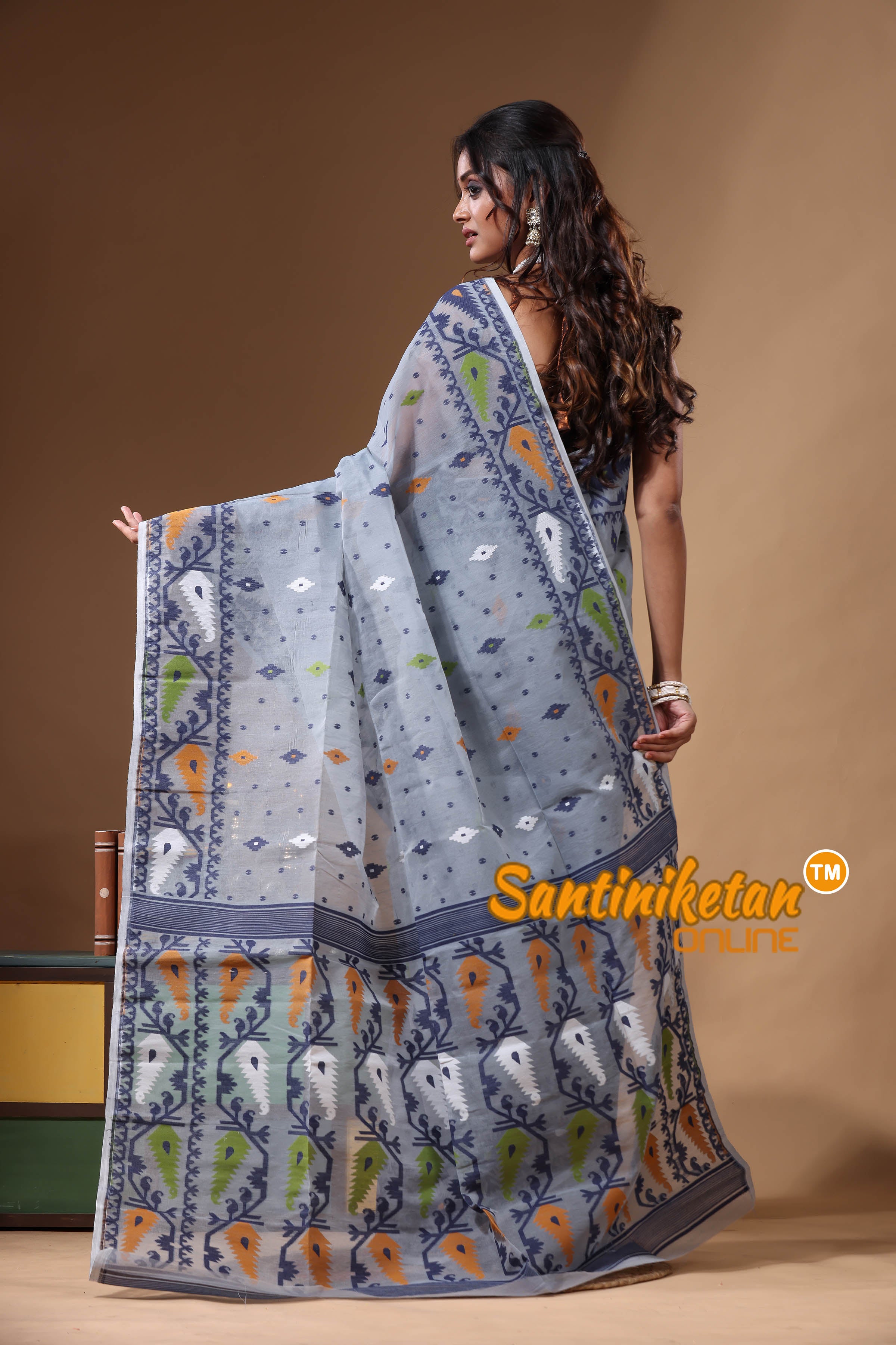 Resham Dhakai Jamdani SN2630968