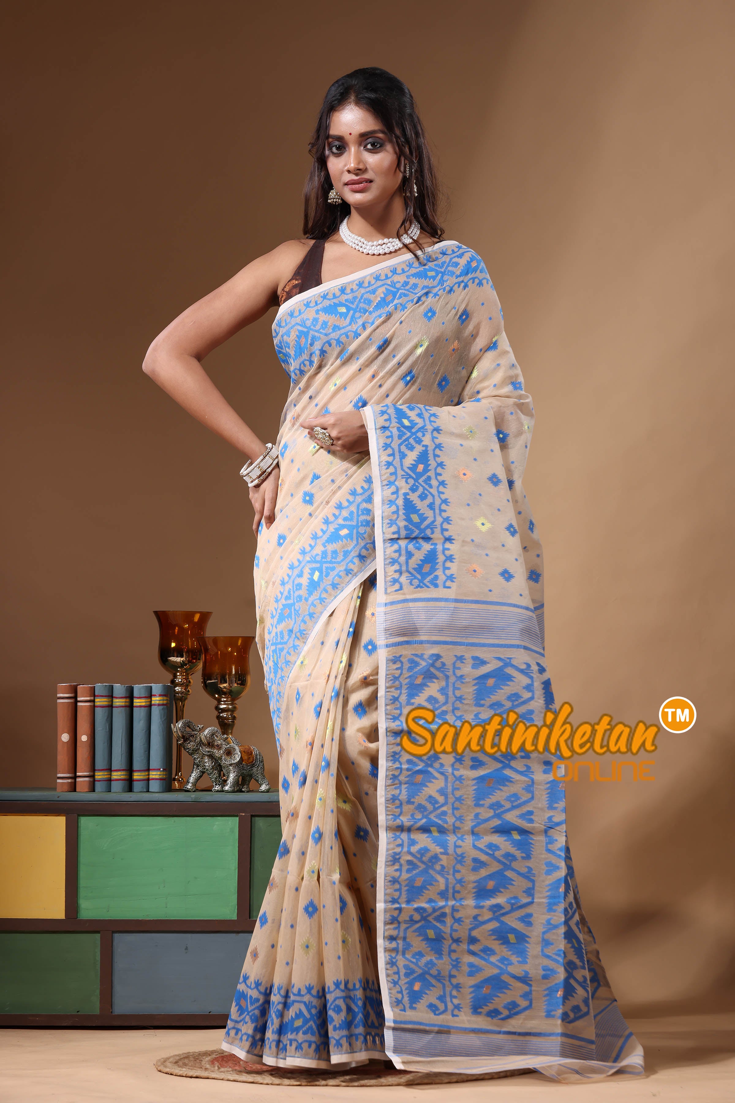 Resham Dhakai Jamdani SN2630974