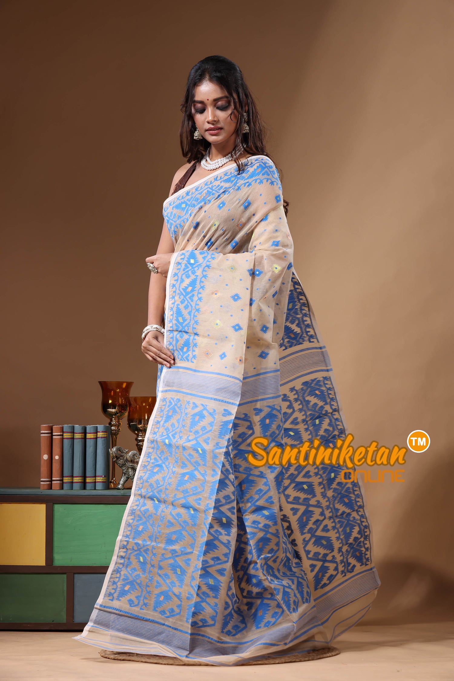 Resham Dhakai Jamdani SN2630974