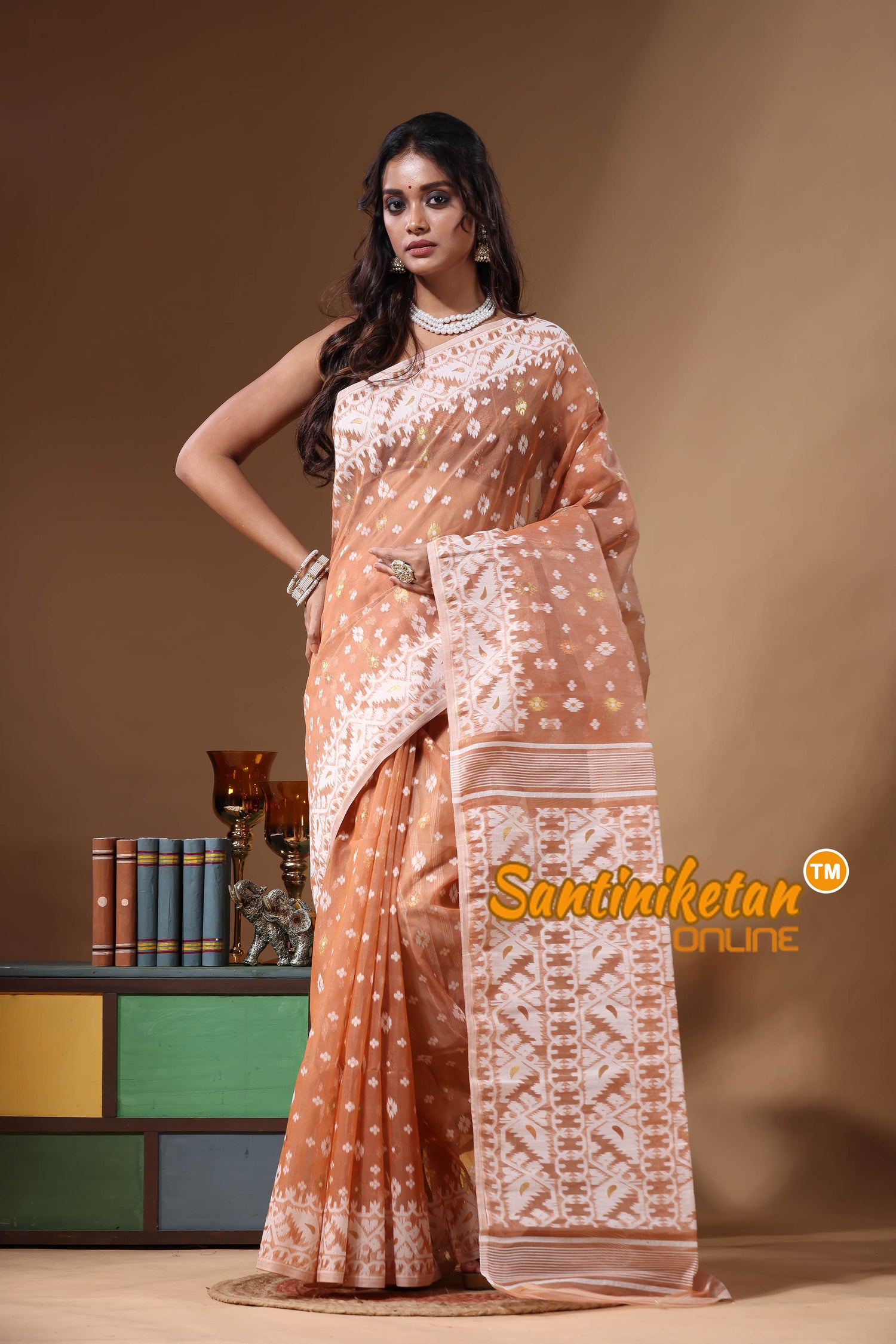 Resham Dhakai Jamdani SN2630989