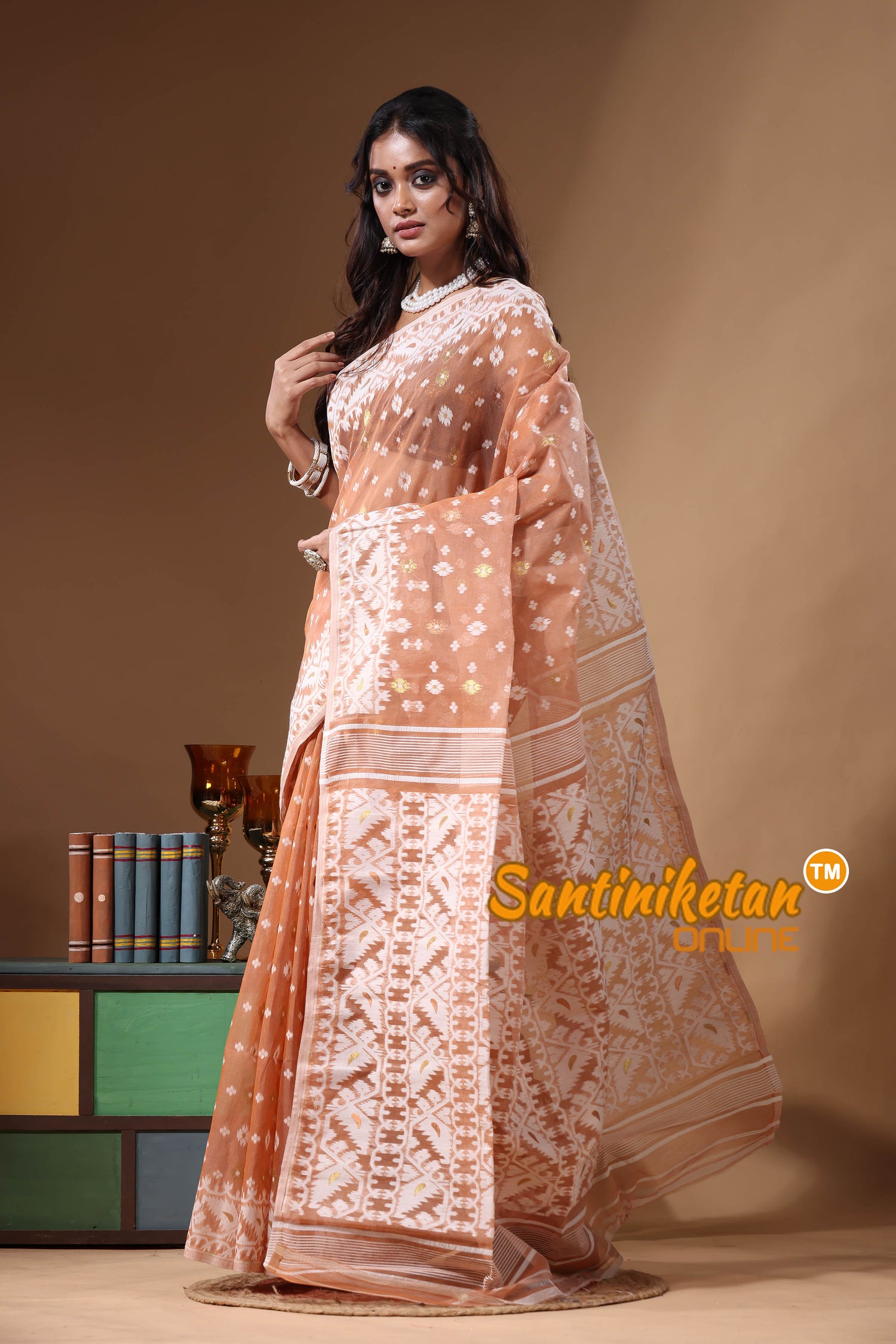 Resham Dhakai Jamdani SN2630989