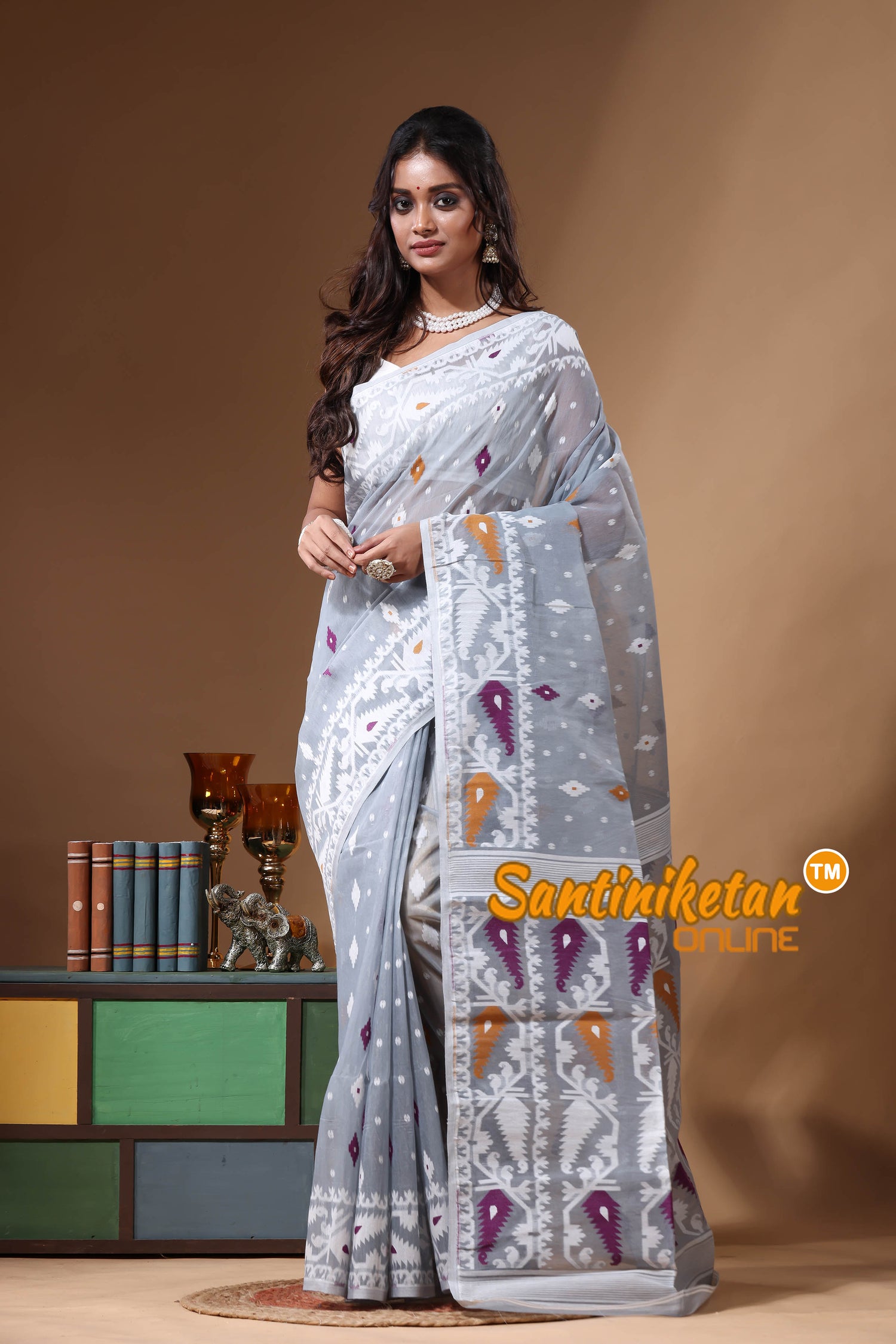 Resham Dhakai Jamdani SN2631021