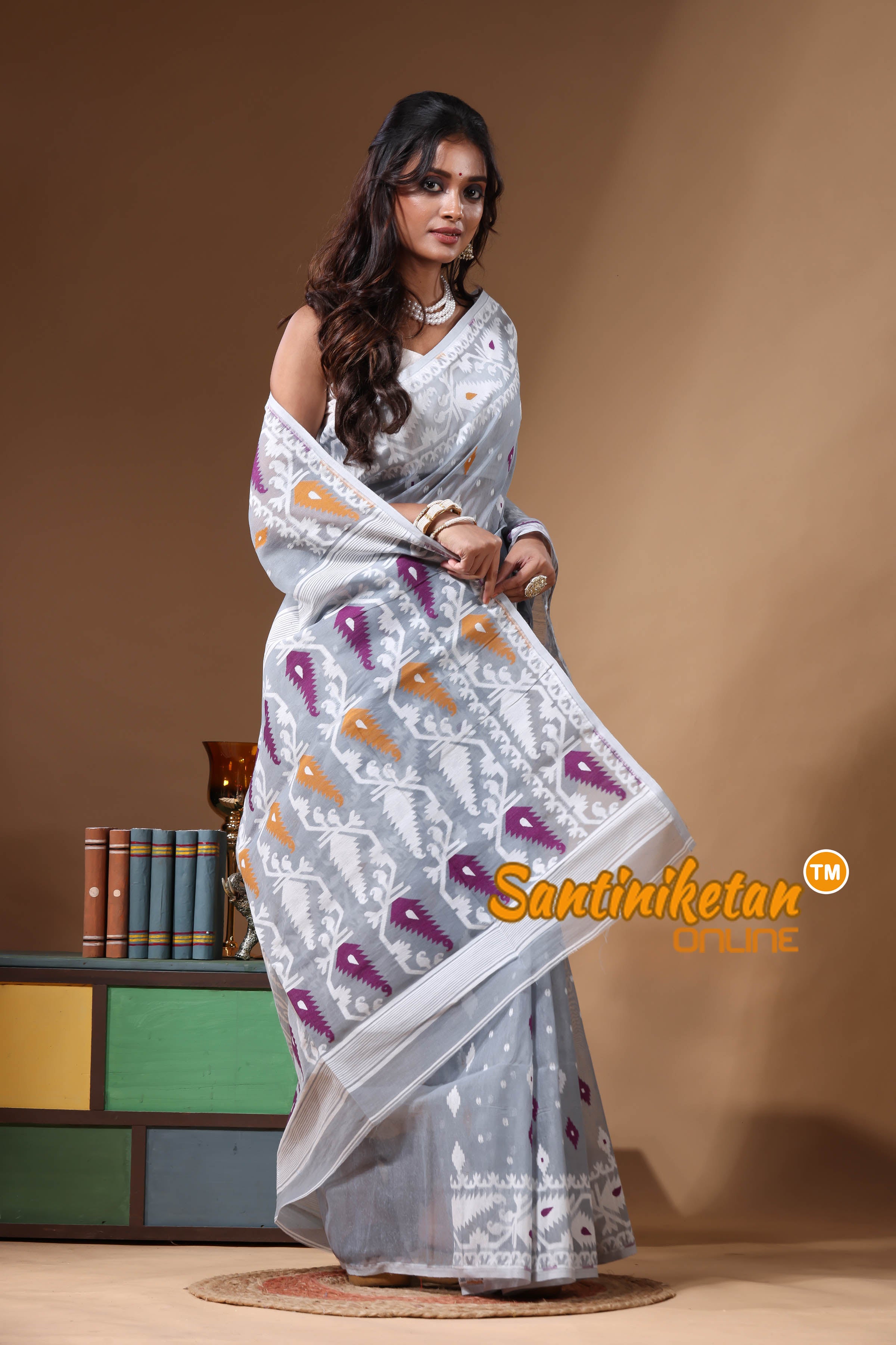 Resham Dhakai Jamdani SN2631021