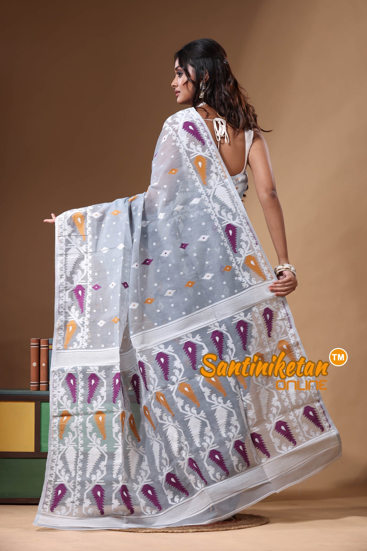 Resham Dhakai Jamdani SN2631021