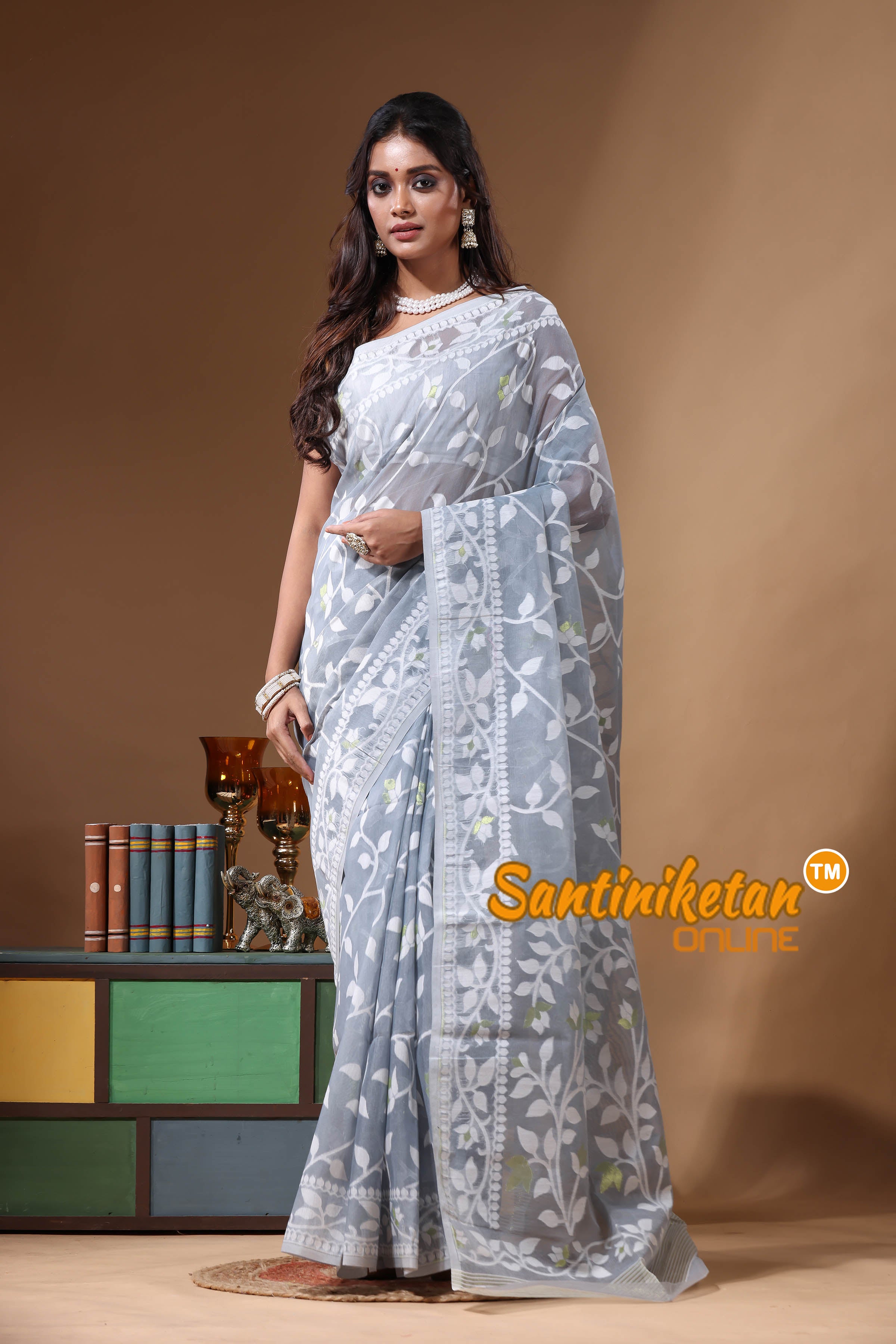 Resham Dhakai Jamdani SN2631043