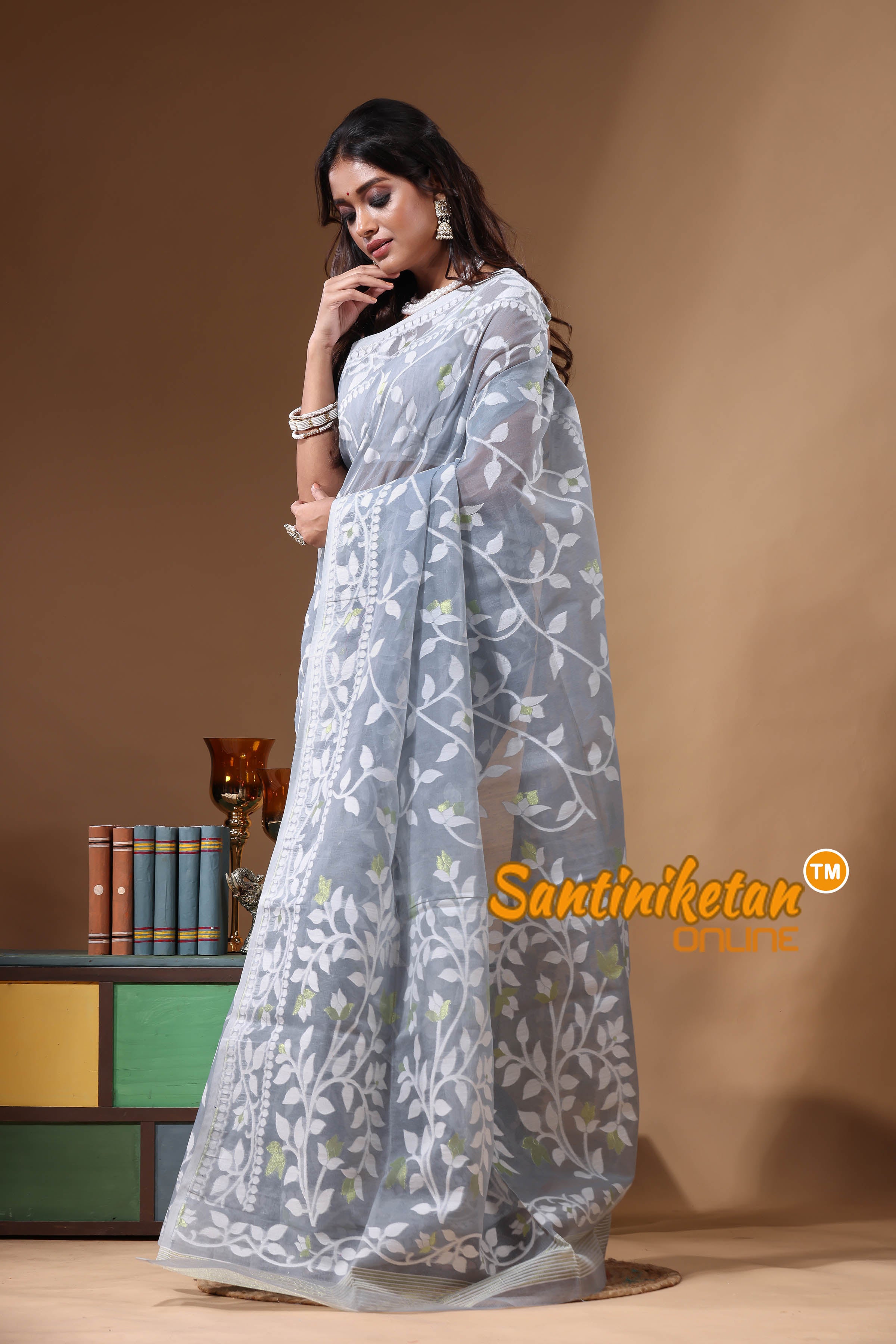 Resham Dhakai Jamdani SN2631043