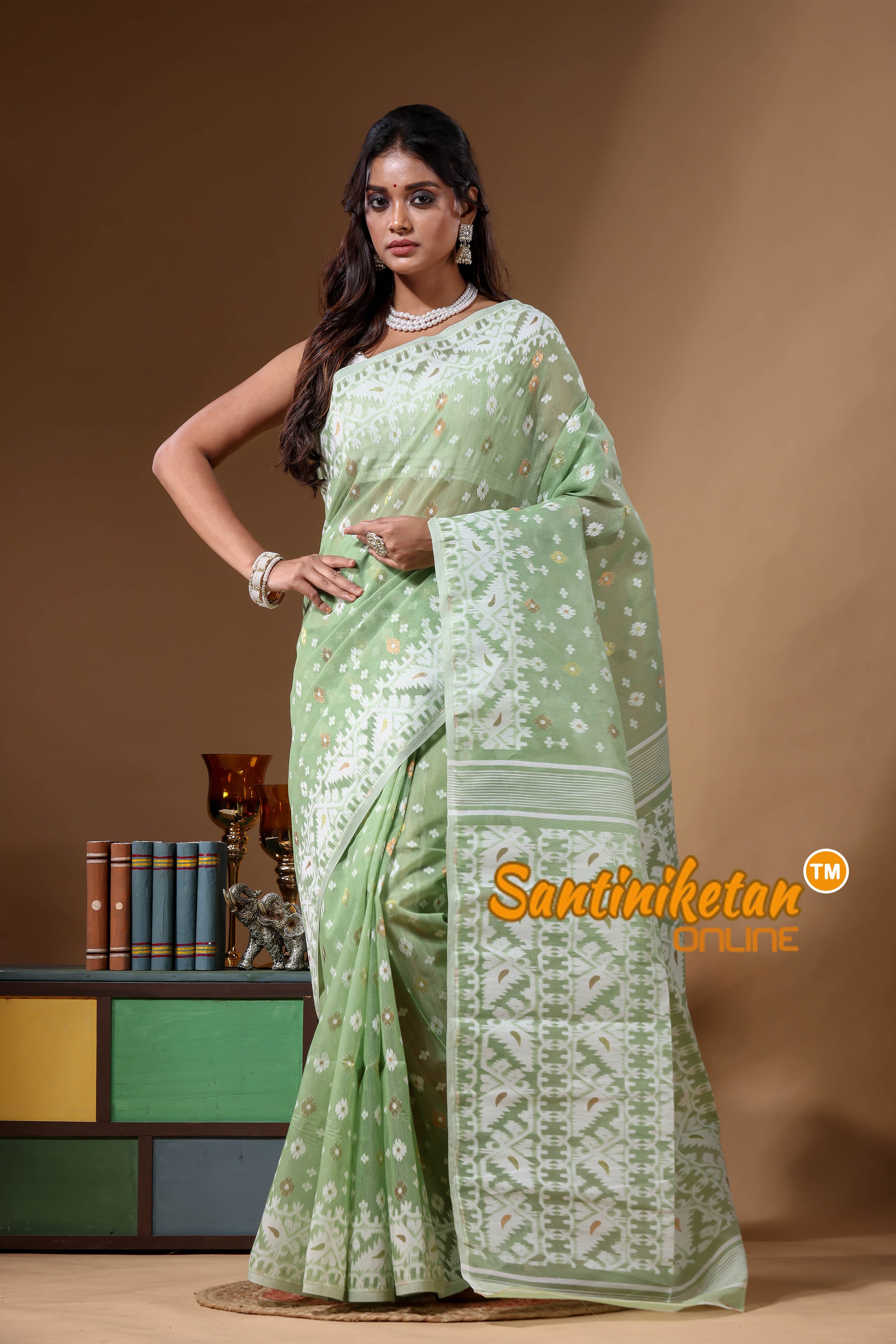 Resham Dhakai Jamdani SN2631049