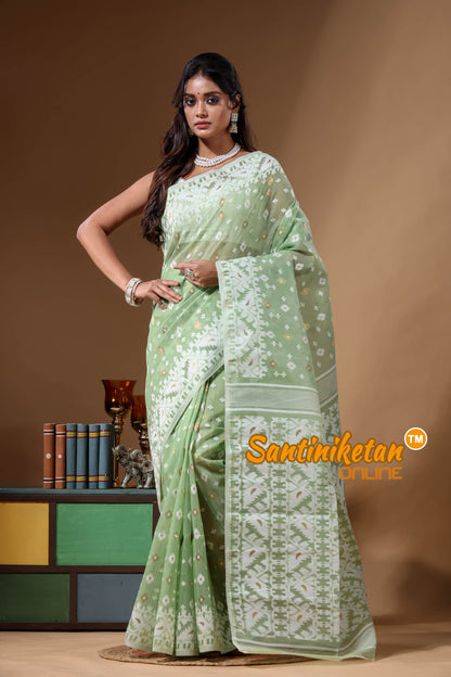 Resham Dhakai Jamdani SN2631049