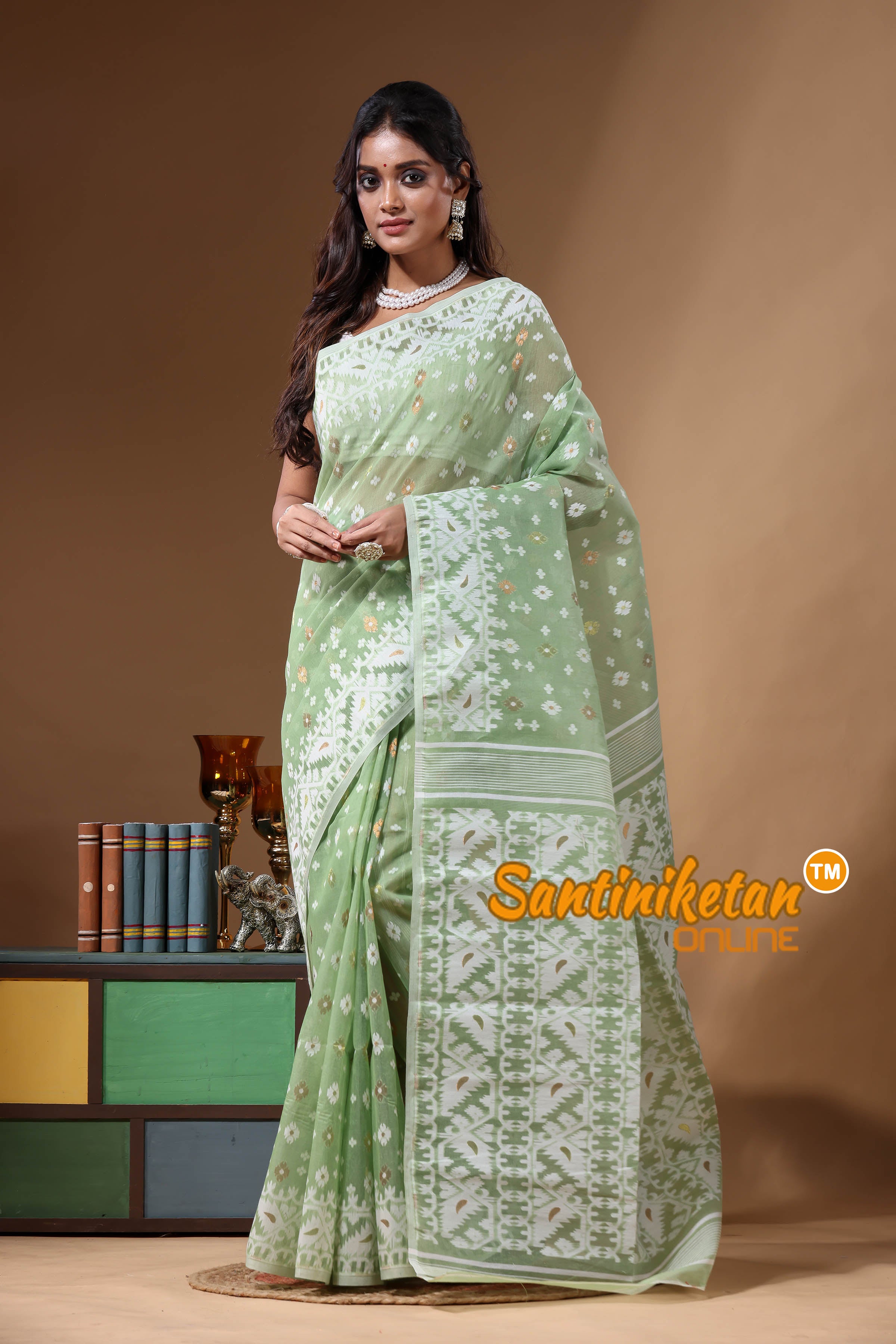 Resham Dhakai Jamdani SN2631049