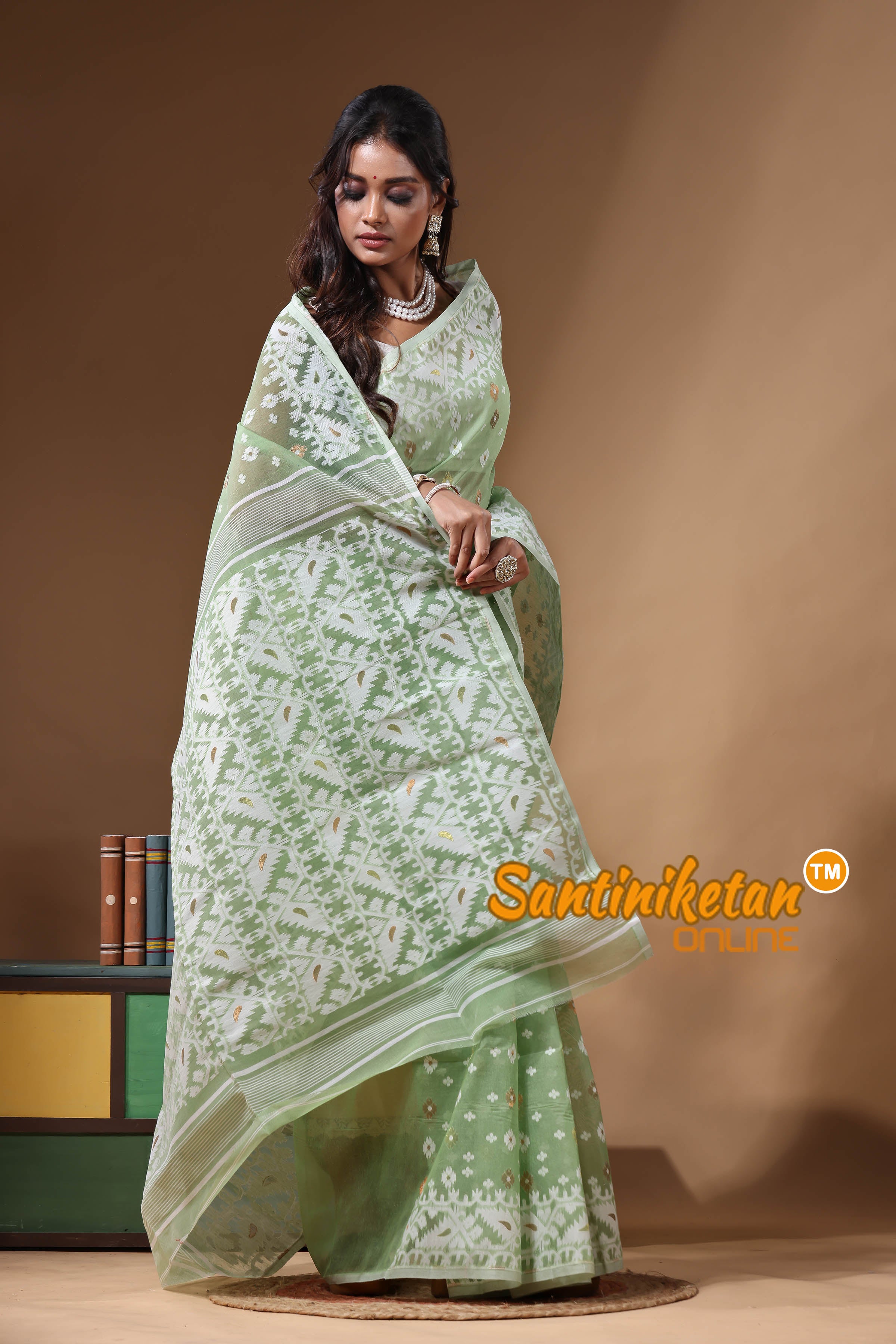 Resham Dhakai Jamdani SN2631049