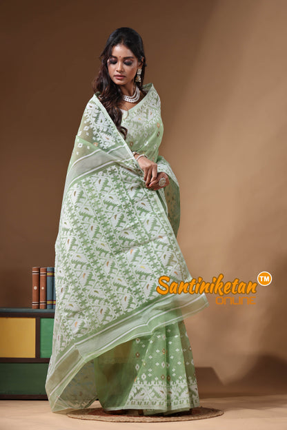 Resham Dhakai Jamdani SN2631049