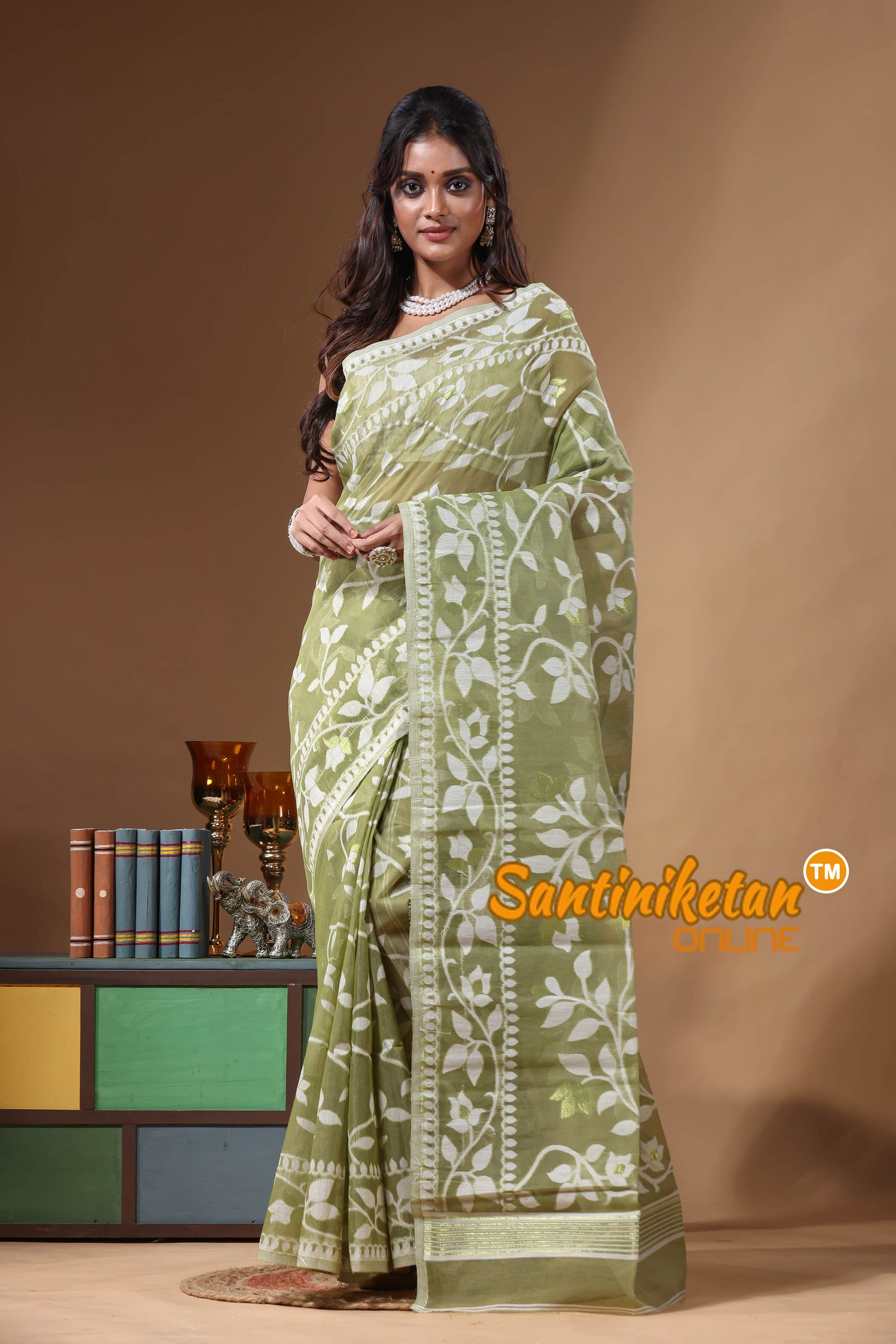 Resham Dhakai Jamdani SN2631070