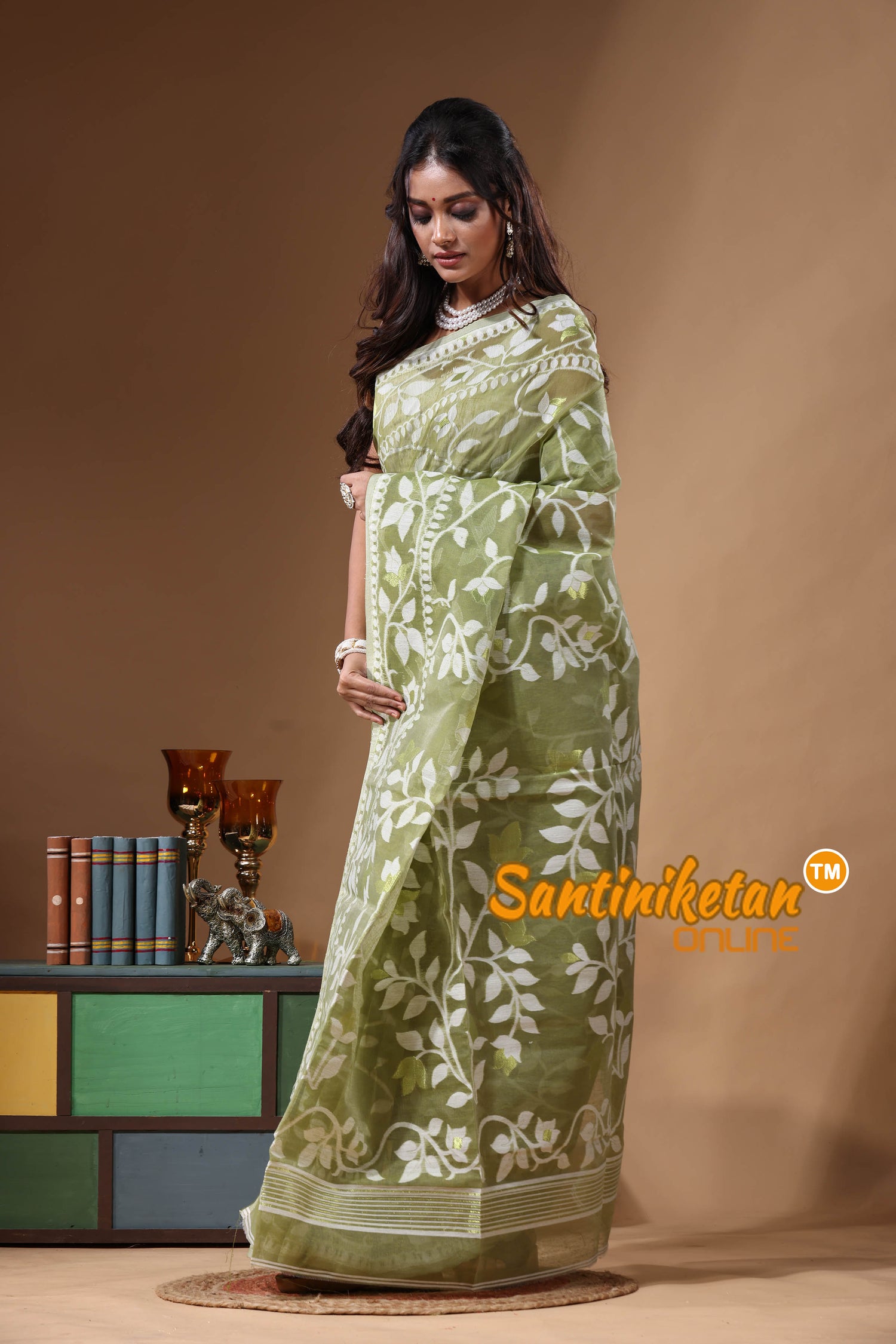Resham Dhakai Jamdani SN2631070