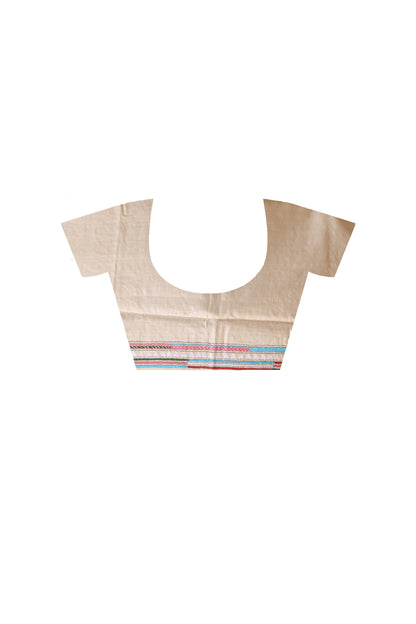Pure Gachi Tussar Kantha Stitch Saree SN2631674