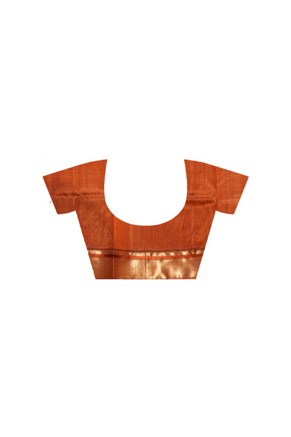 Kanjivaram Design Garad Silk Saree with Blouse SN2631827